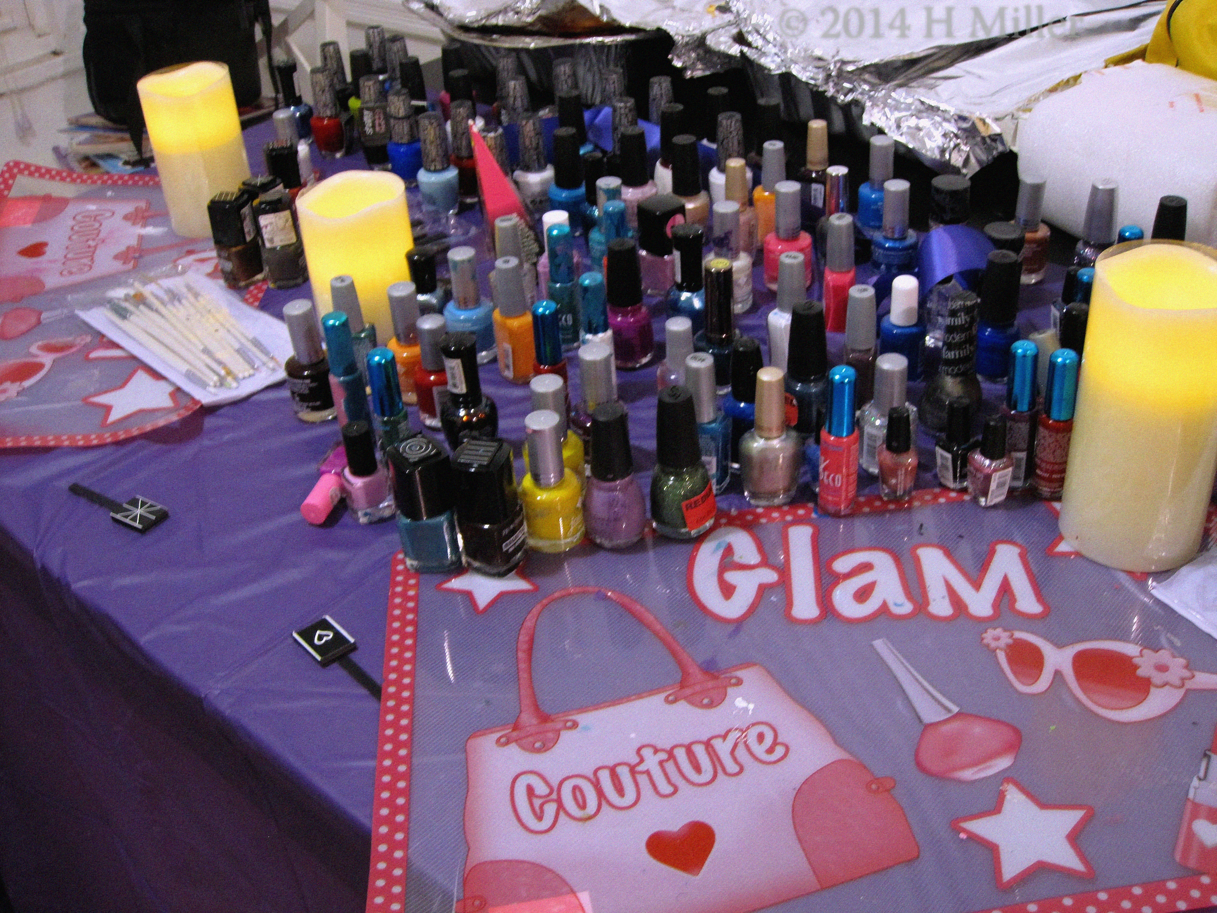 Mani Pedi Station Set Up. Mani Pedi Station Set Up.