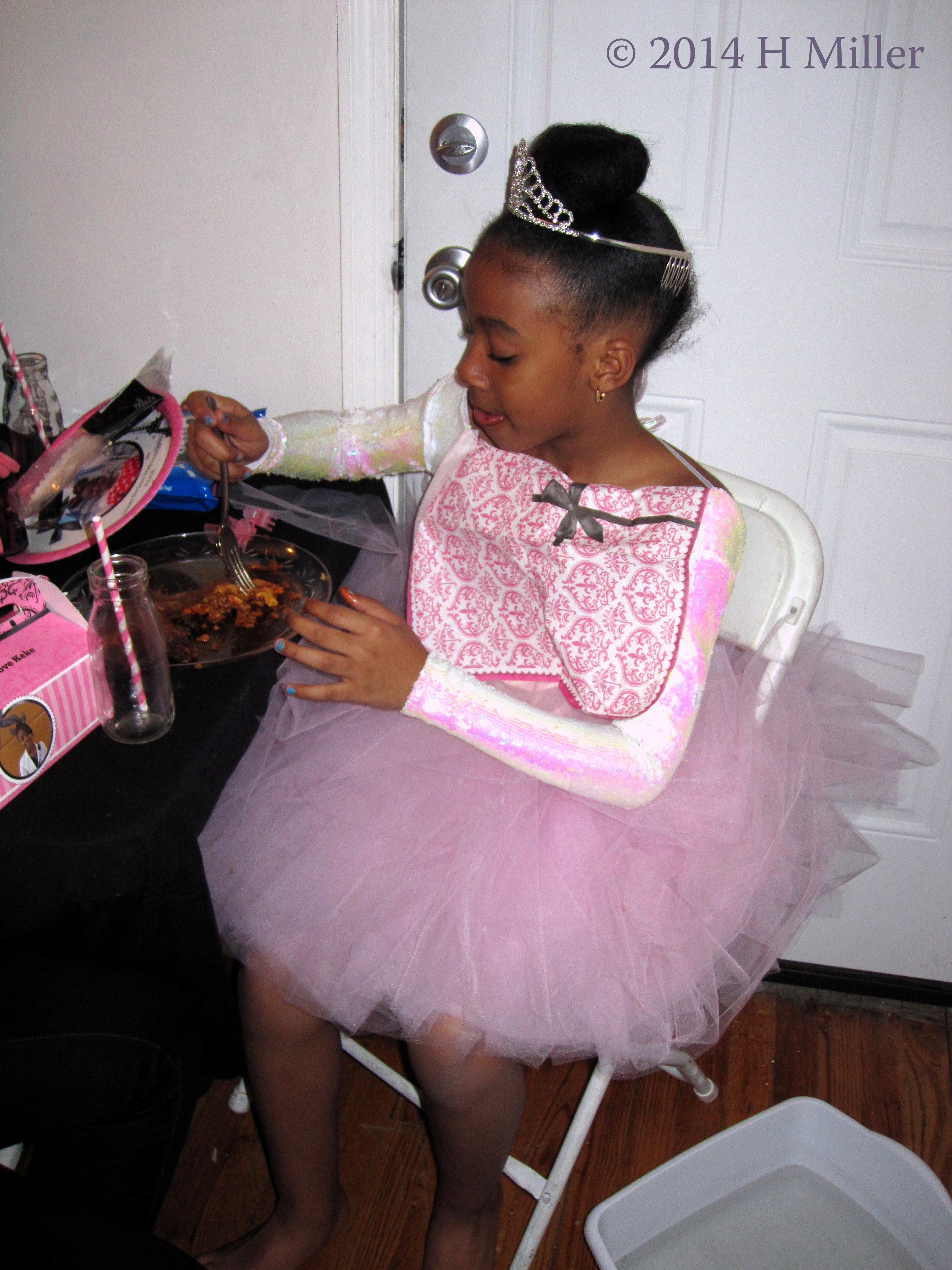 The Birthday Girl Eating Homemade Food! The Birthday Girl Eating Homemade Food!