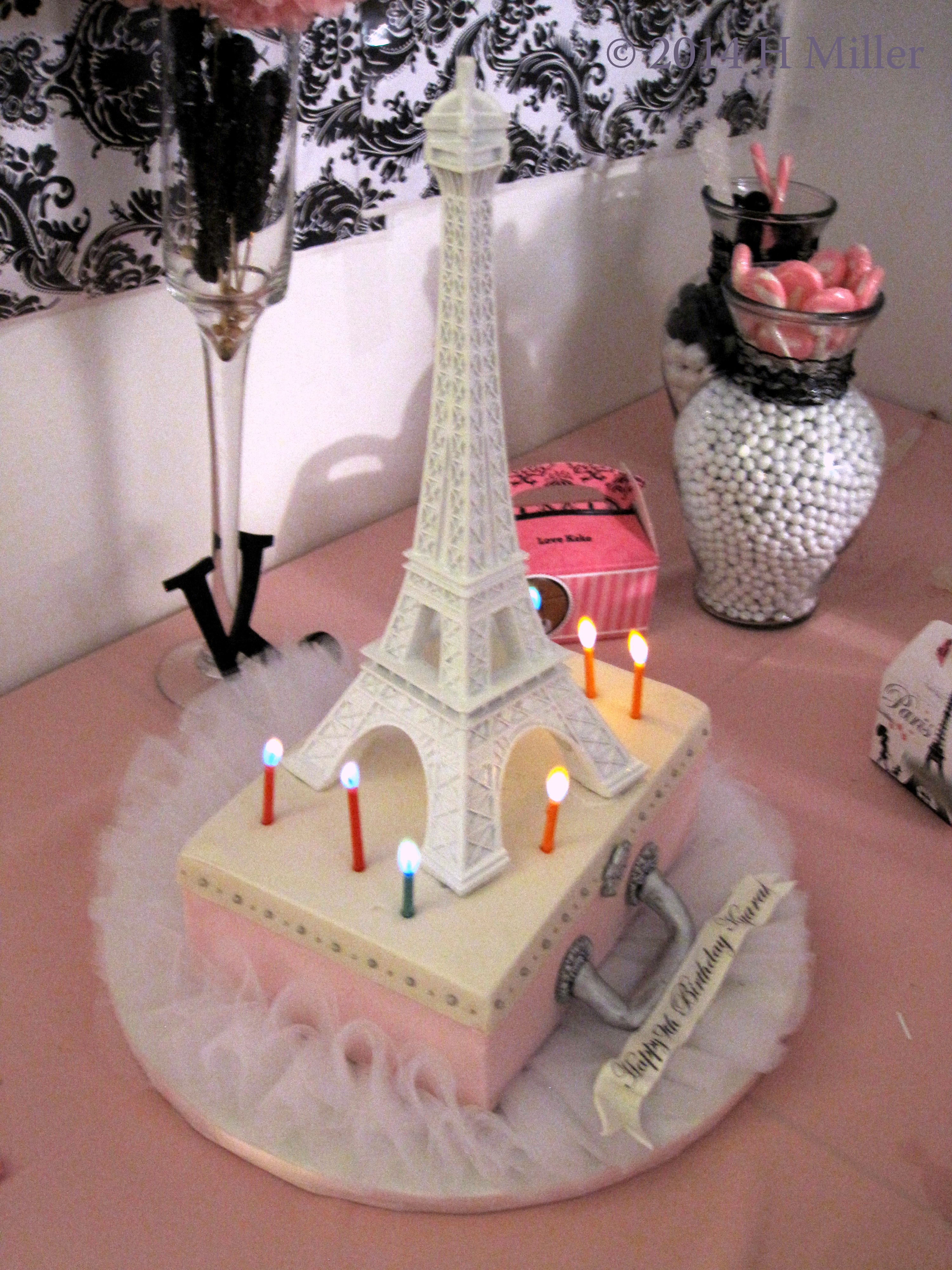 Exclusive Spa Themed Birthday Cake. Exclusive Spa Themed Birthday Cake.