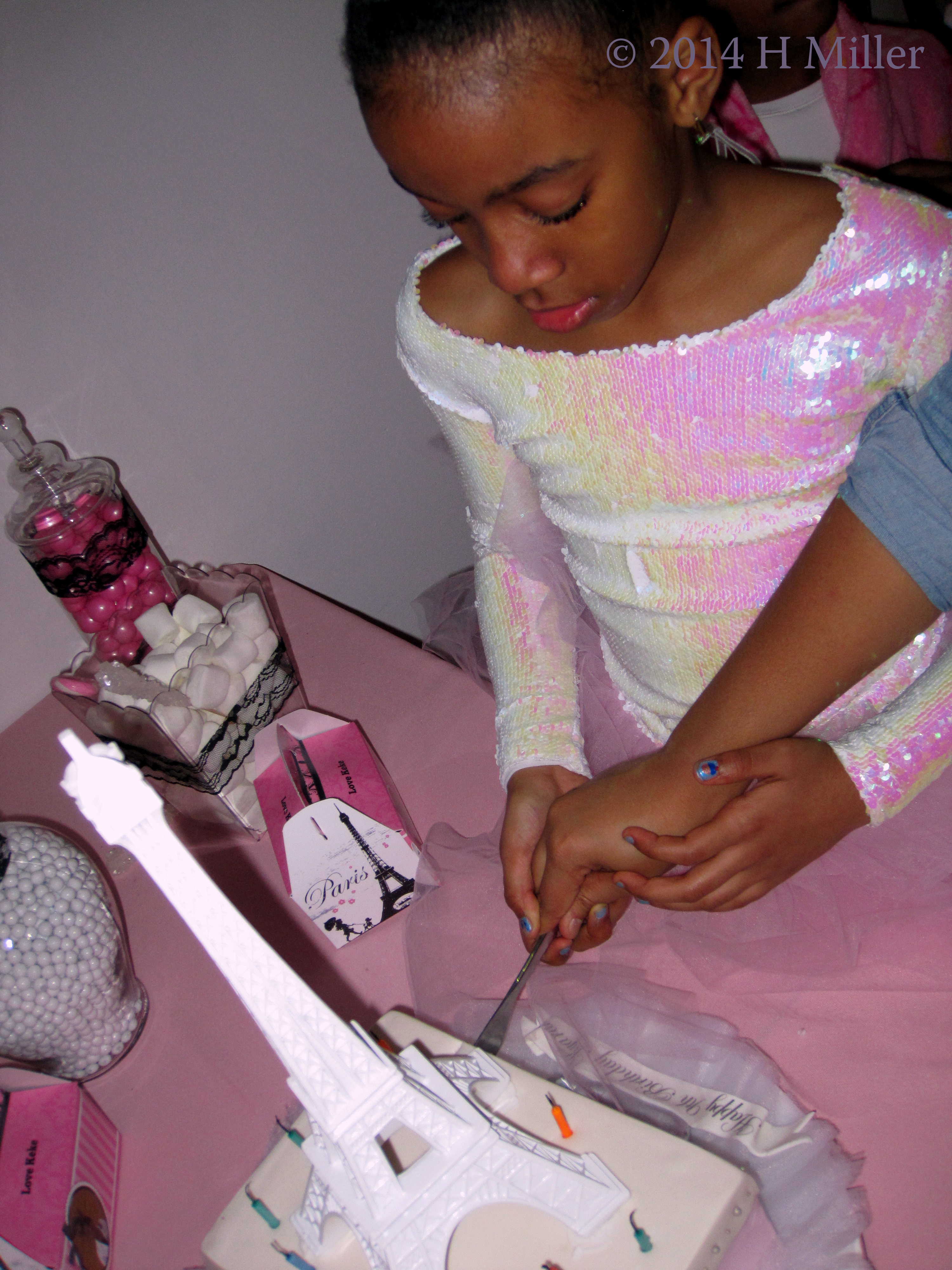 Kyarah Cuts The Cake. Kyarah Cuts The Cake.