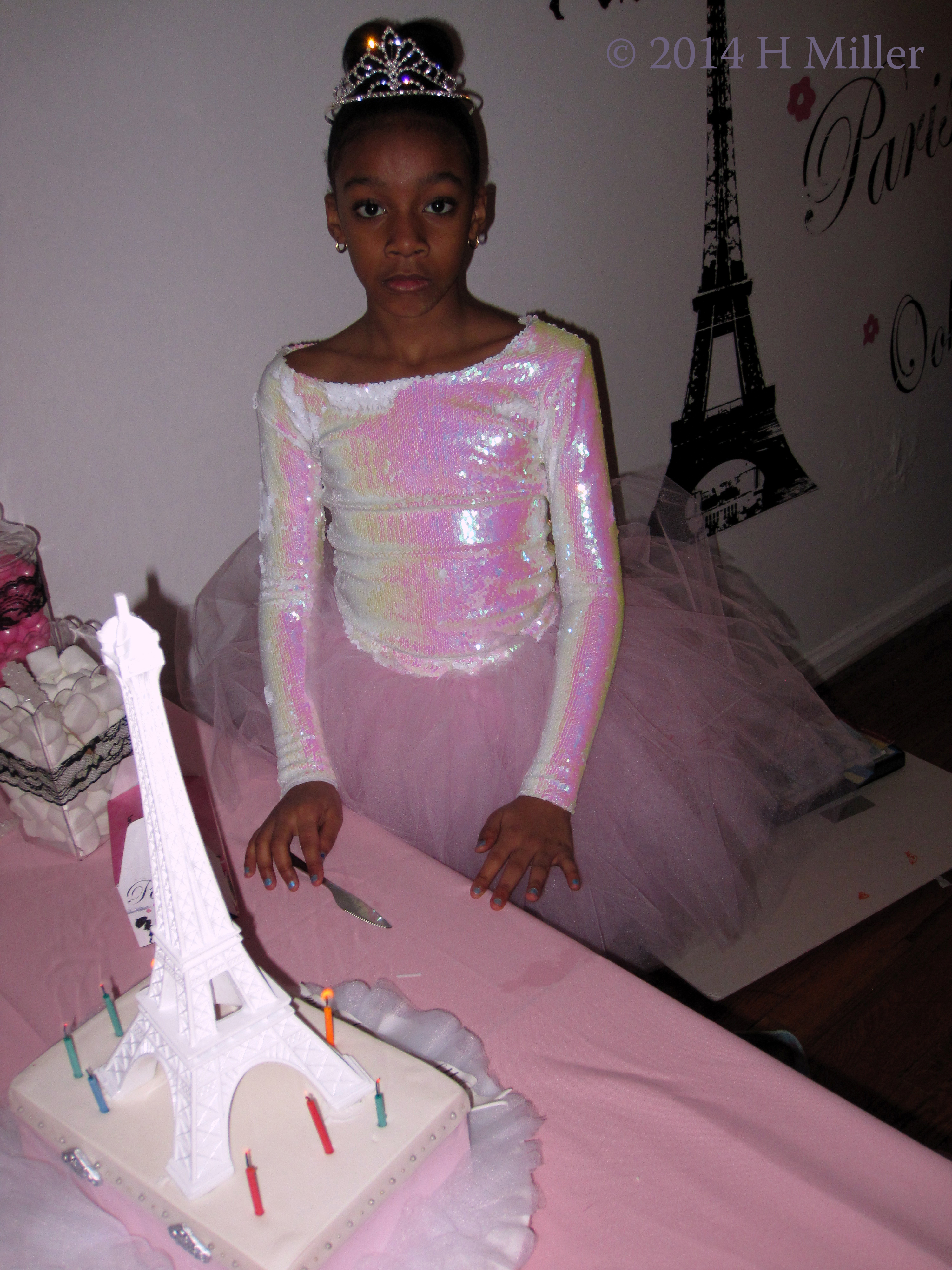 The Spa Birthday Girl Looking At The Camera. The Spa Birthday Girl Looking At The Camera.