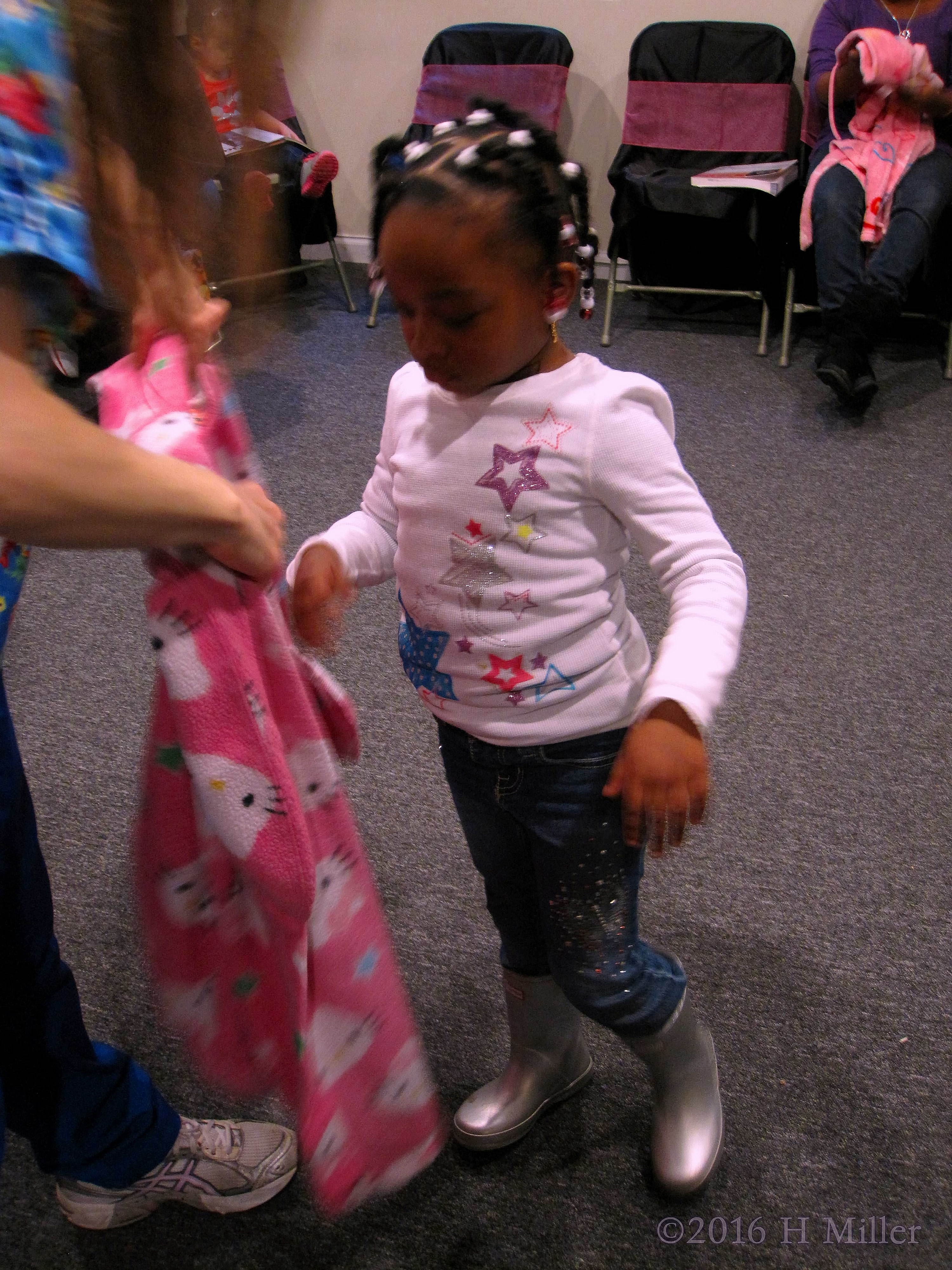 Getting Her Spa Robe Getting Her Spa Robe