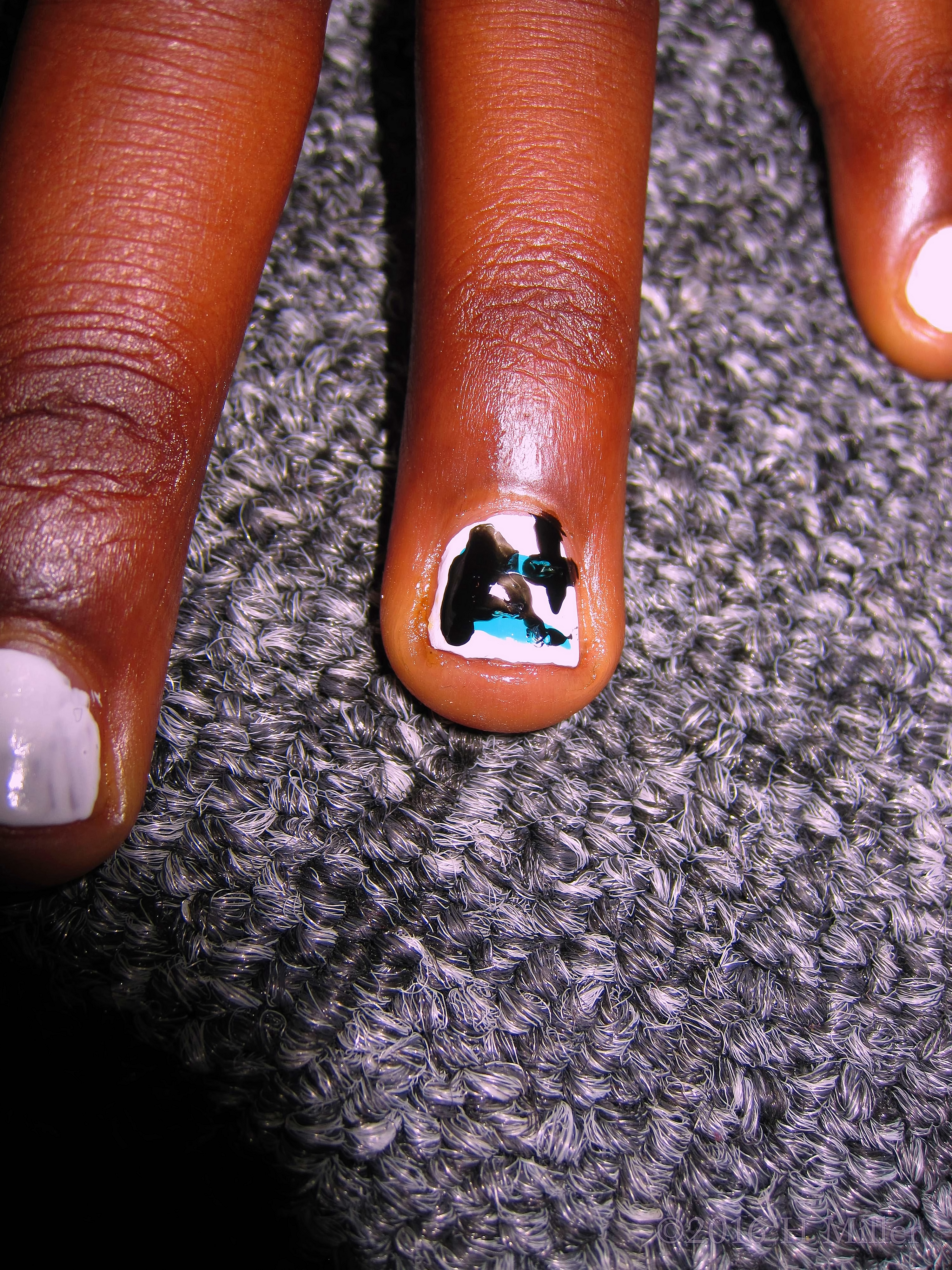 A Plus School Themed Nail Art A Plus School Themed Nail Art