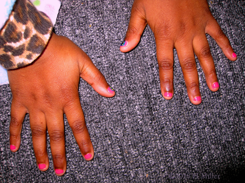 Cute Pink Manicure