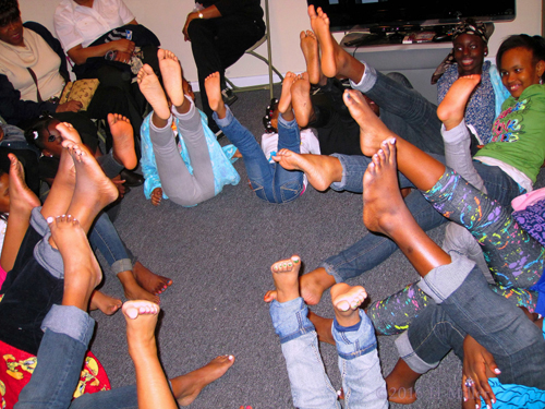 Everyone's Excited After Their Pedicures! Everyone's Excited After Their Pedicures!