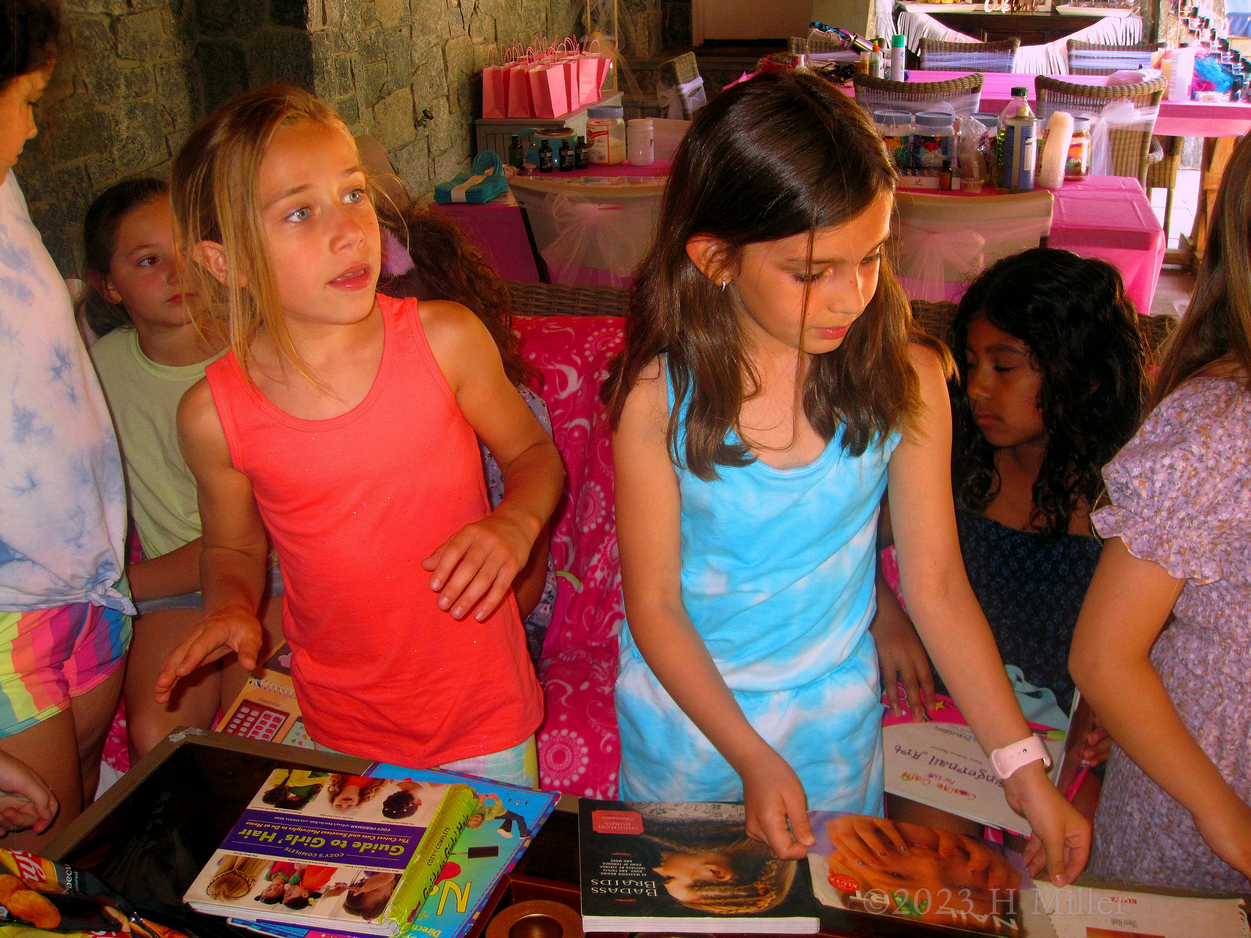 Laura's 9th Kids Spa Birthday Party Laura's 9th Kids Spa Birthday Party