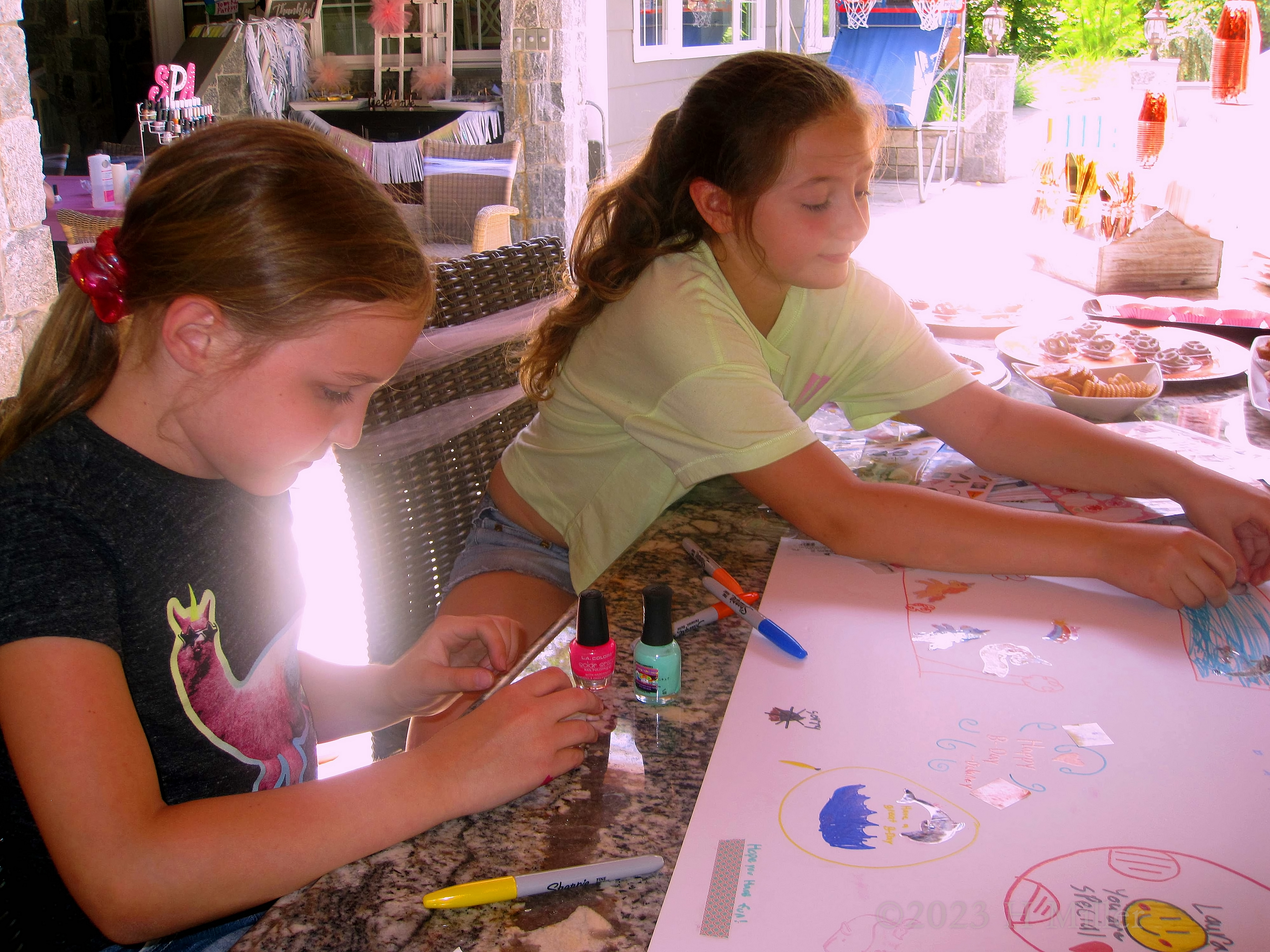 Laura's 9th Kids Spa Birthday Party Laura's 9th Kids Spa Birthday Party