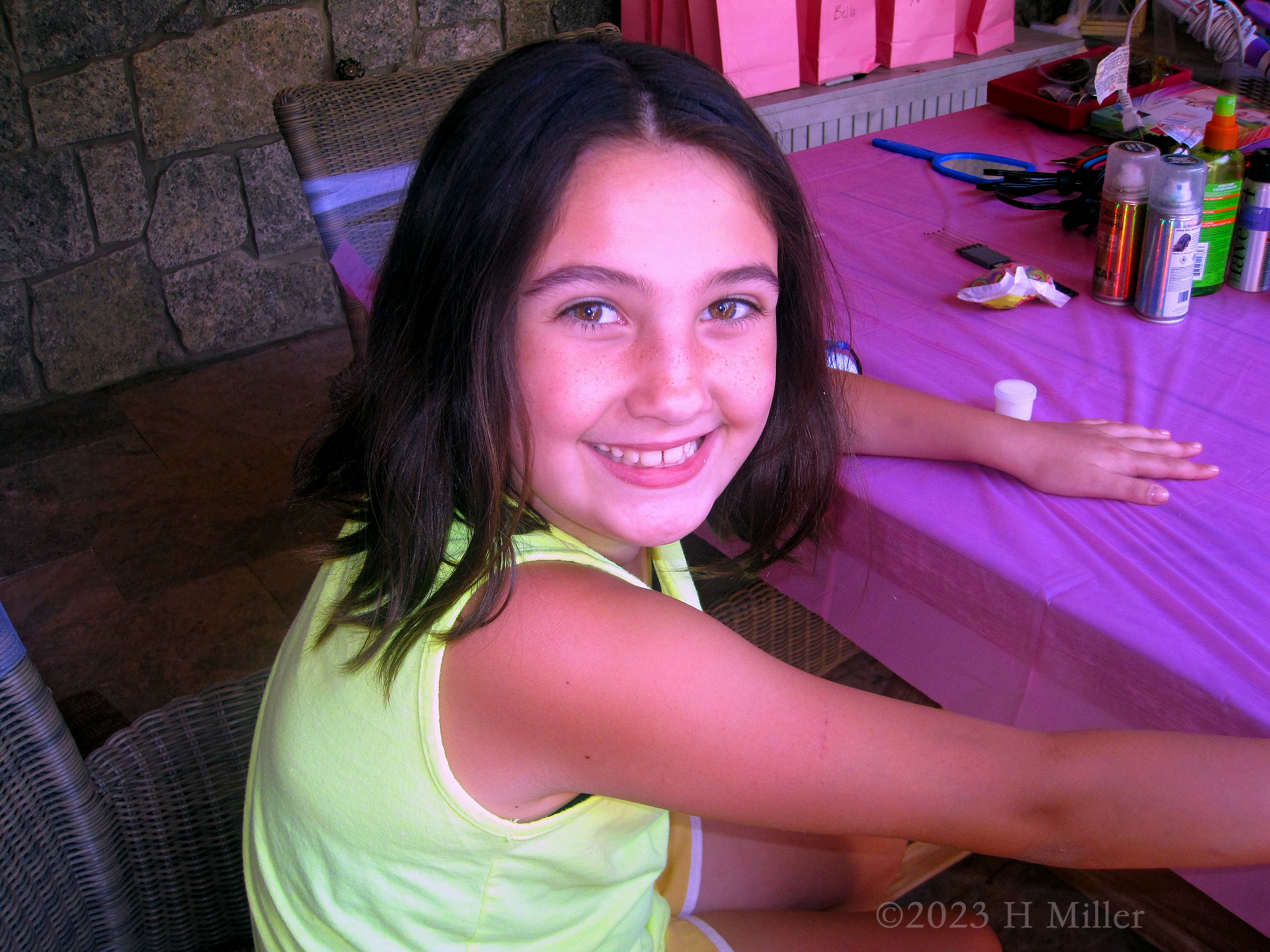 Laura's 9th Kids Spa Birthday Party Laura's 9th Kids Spa Birthday Party