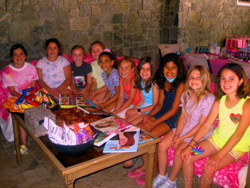 Laura's 9th Kids Spa Birthday Party Laura's 9th Kids Spa Birthday Party