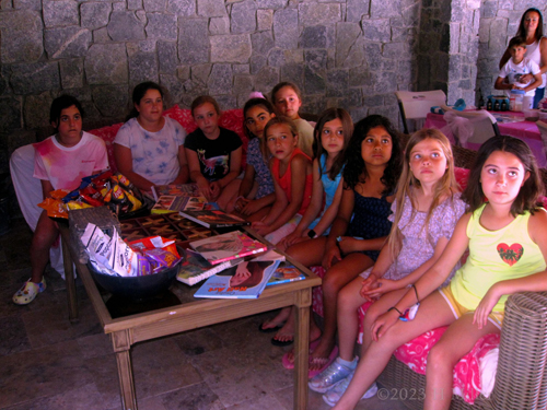 Laura's 9th Kids Spa Birthday Party Laura's 9th Kids Spa Birthday Party