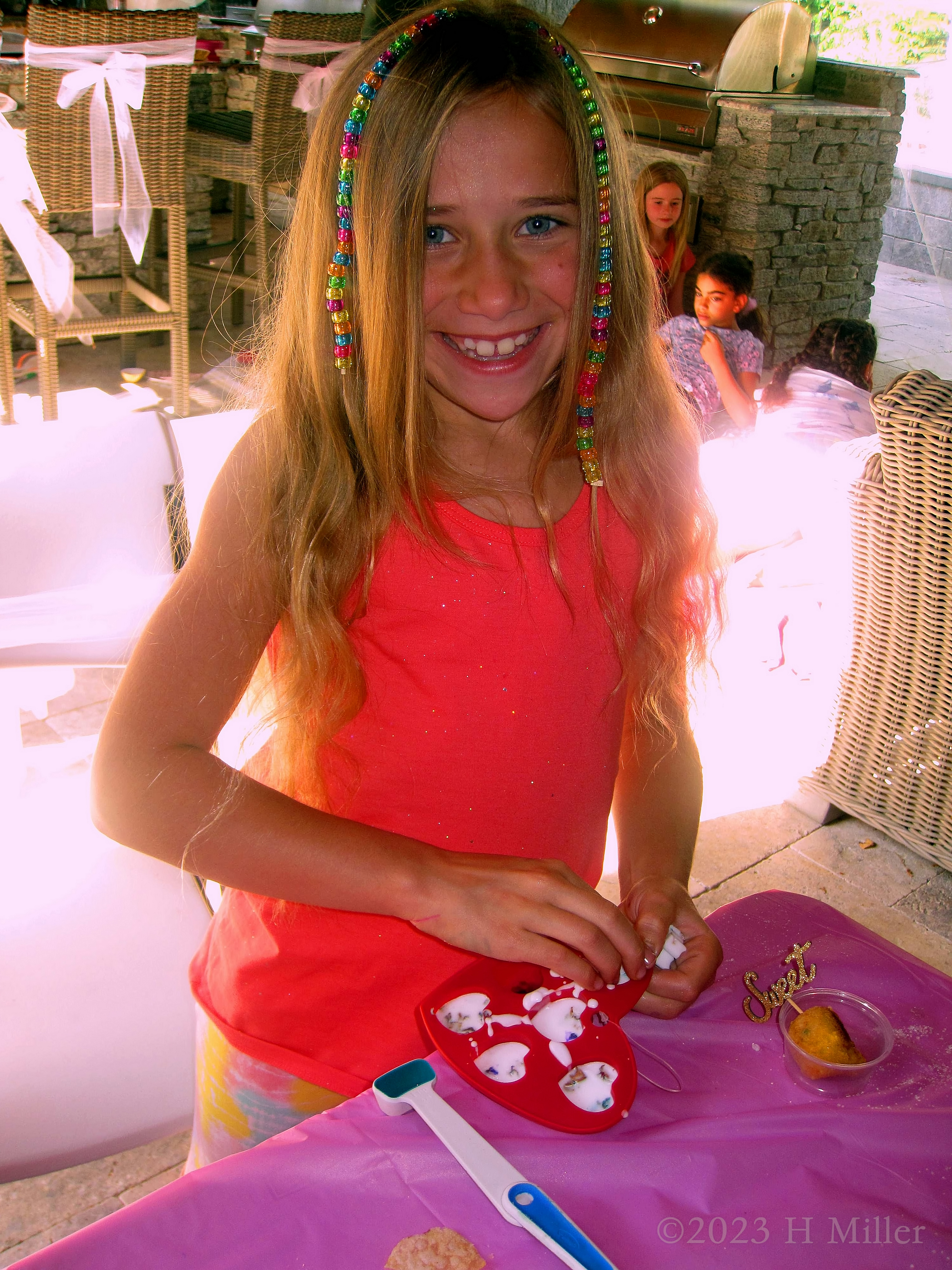 Laura's 9th Kids Spa Birthday Party Laura's 9th Kids Spa Birthday Party