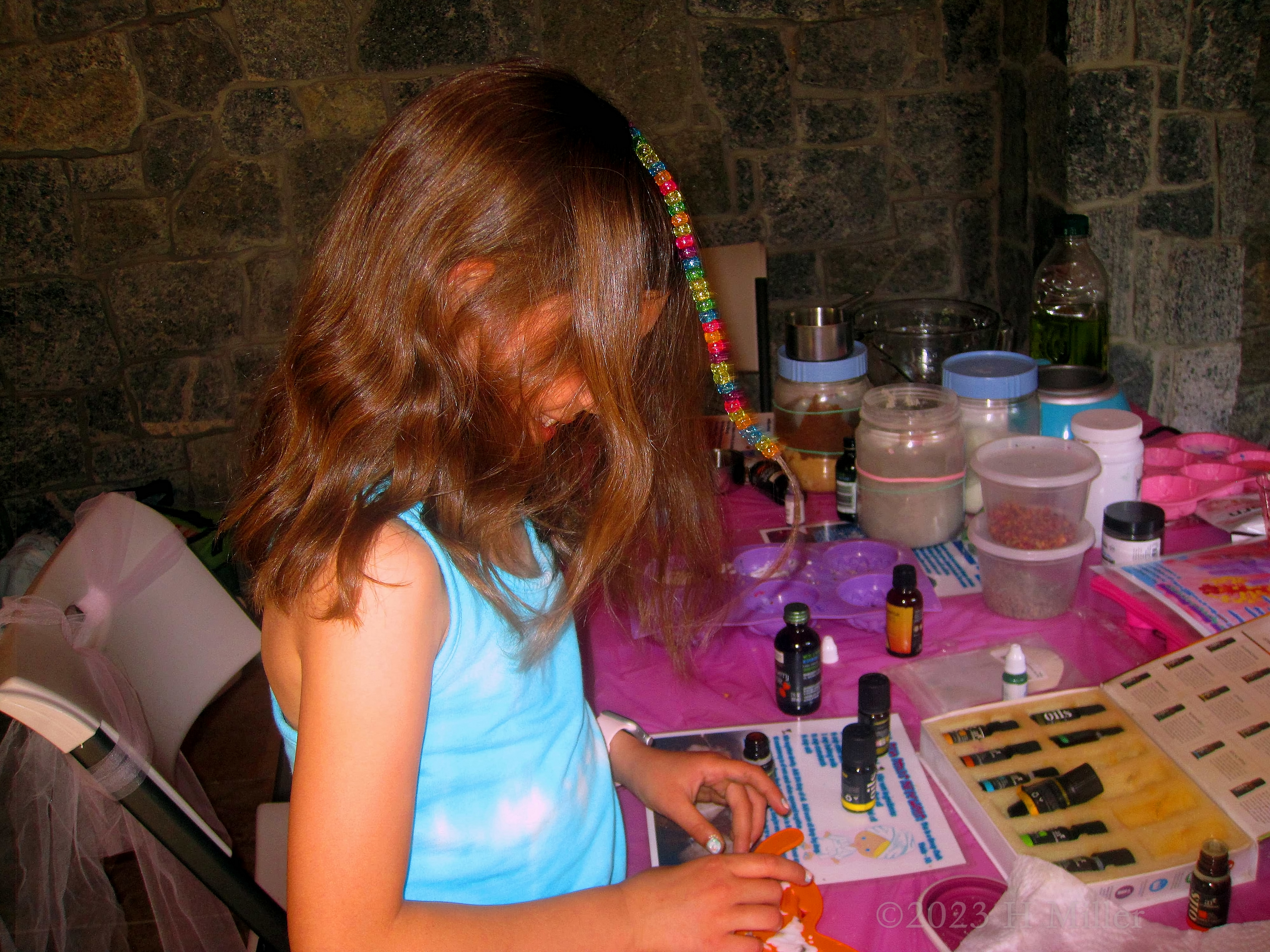 Laura's 9th Kids Spa Birthday Party Laura's 9th Kids Spa Birthday Party