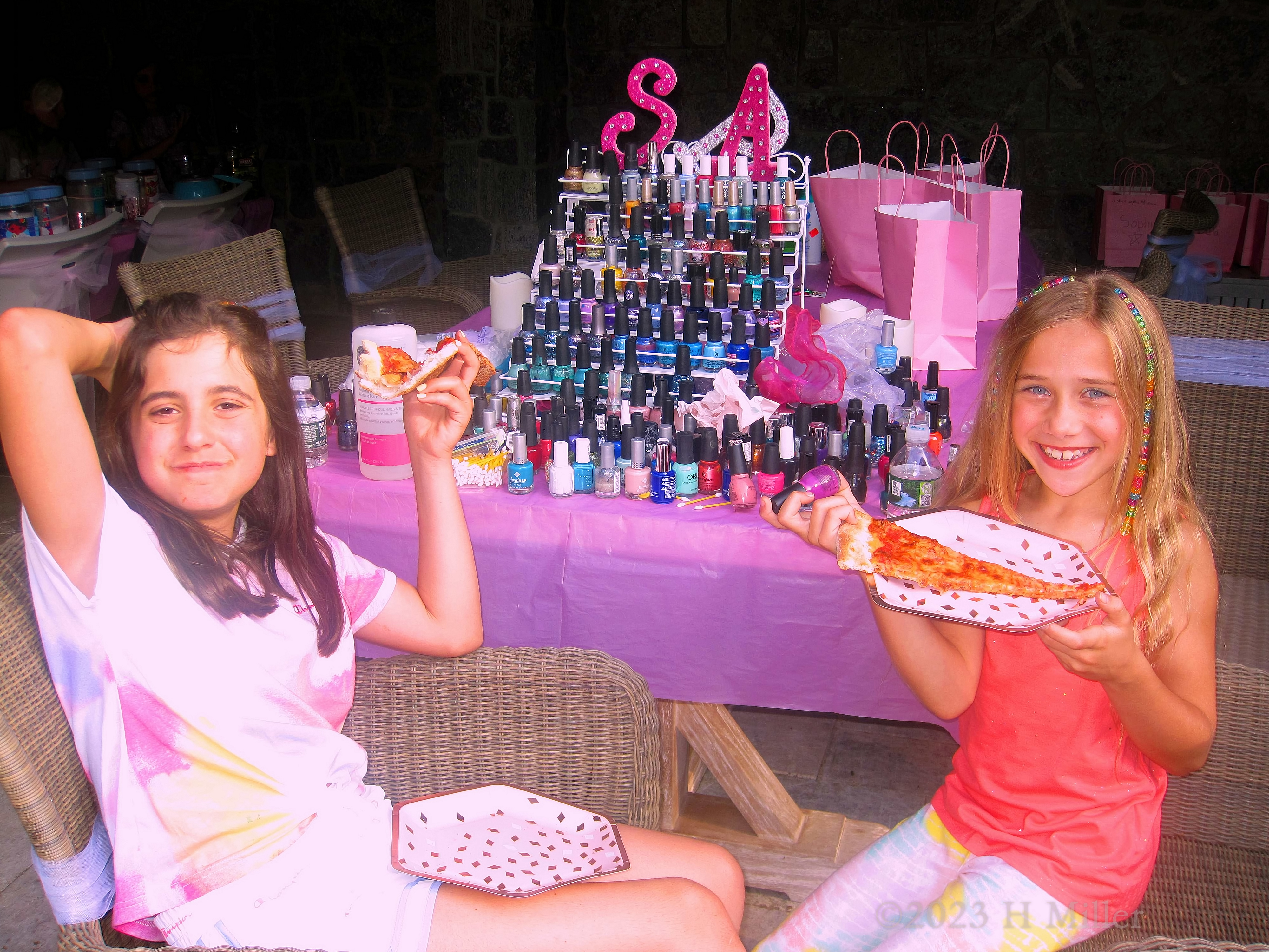 Laura's 9th Kids Spa Birthday Party Laura's 9th Kids Spa Birthday Party