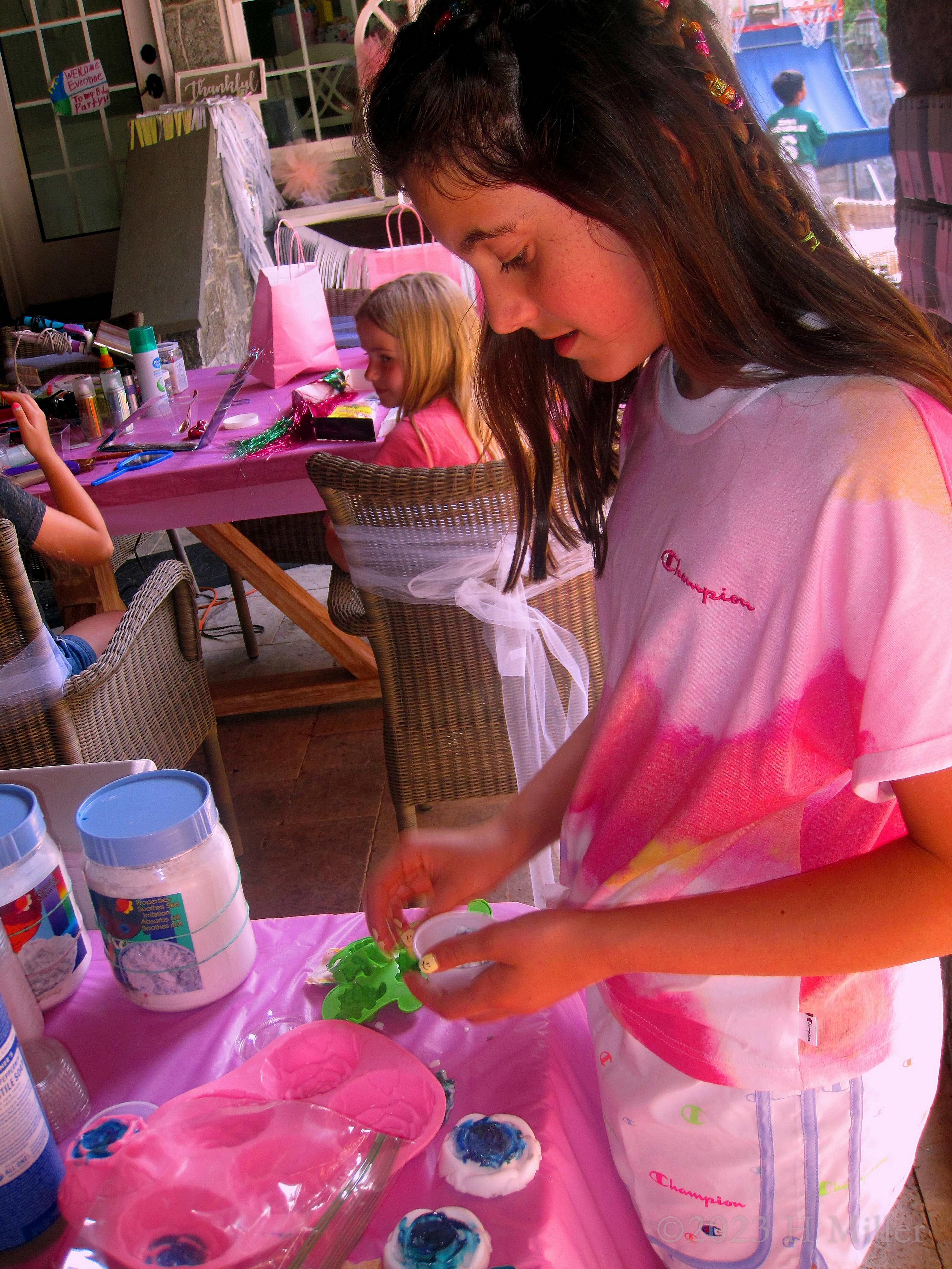 Laura's 9th Kids Spa Birthday Party Laura's 9th Kids Spa Birthday Party