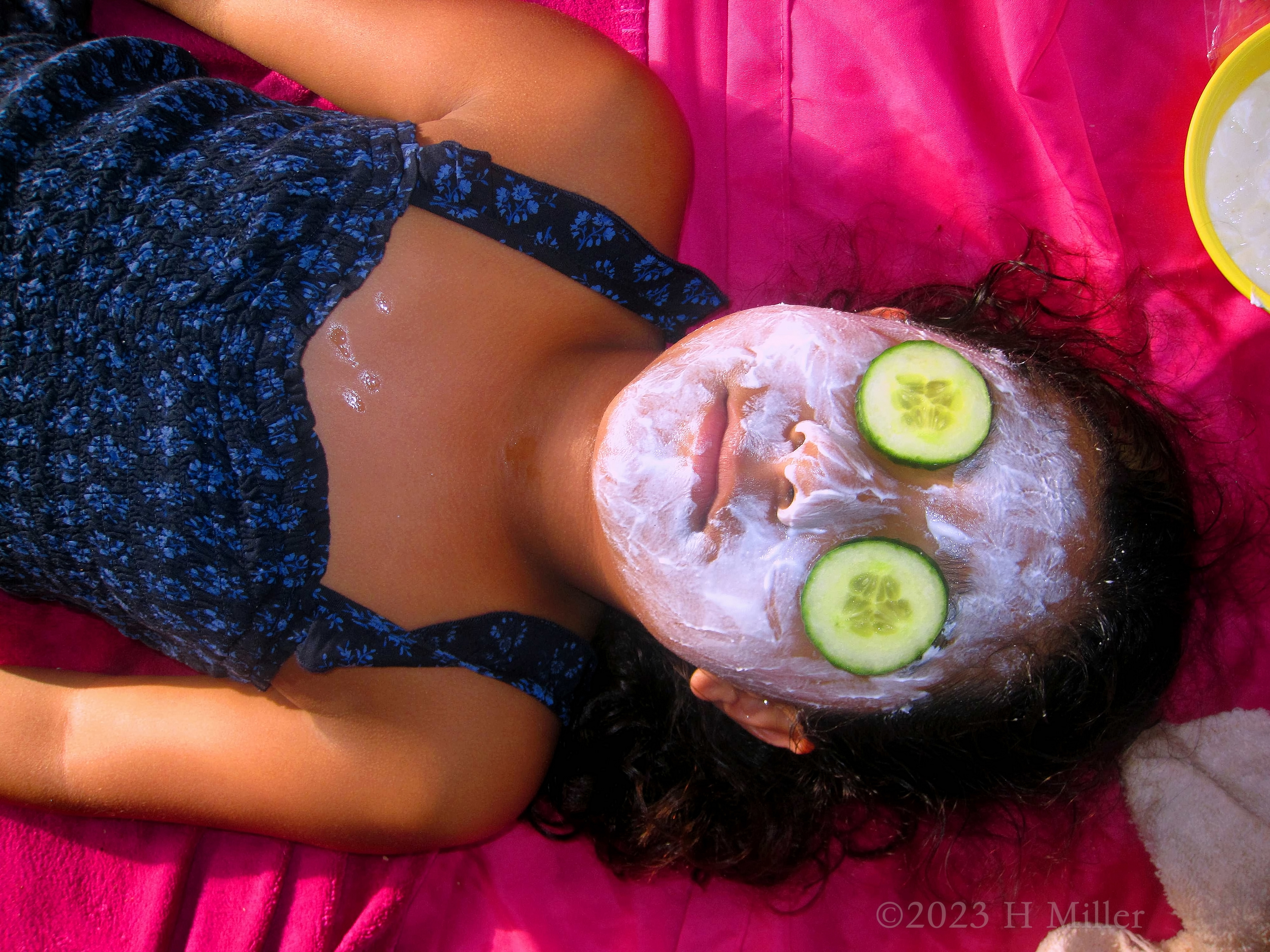 Laura's 9th Kids Spa Birthday Party Laura's 9th Kids Spa Birthday Party