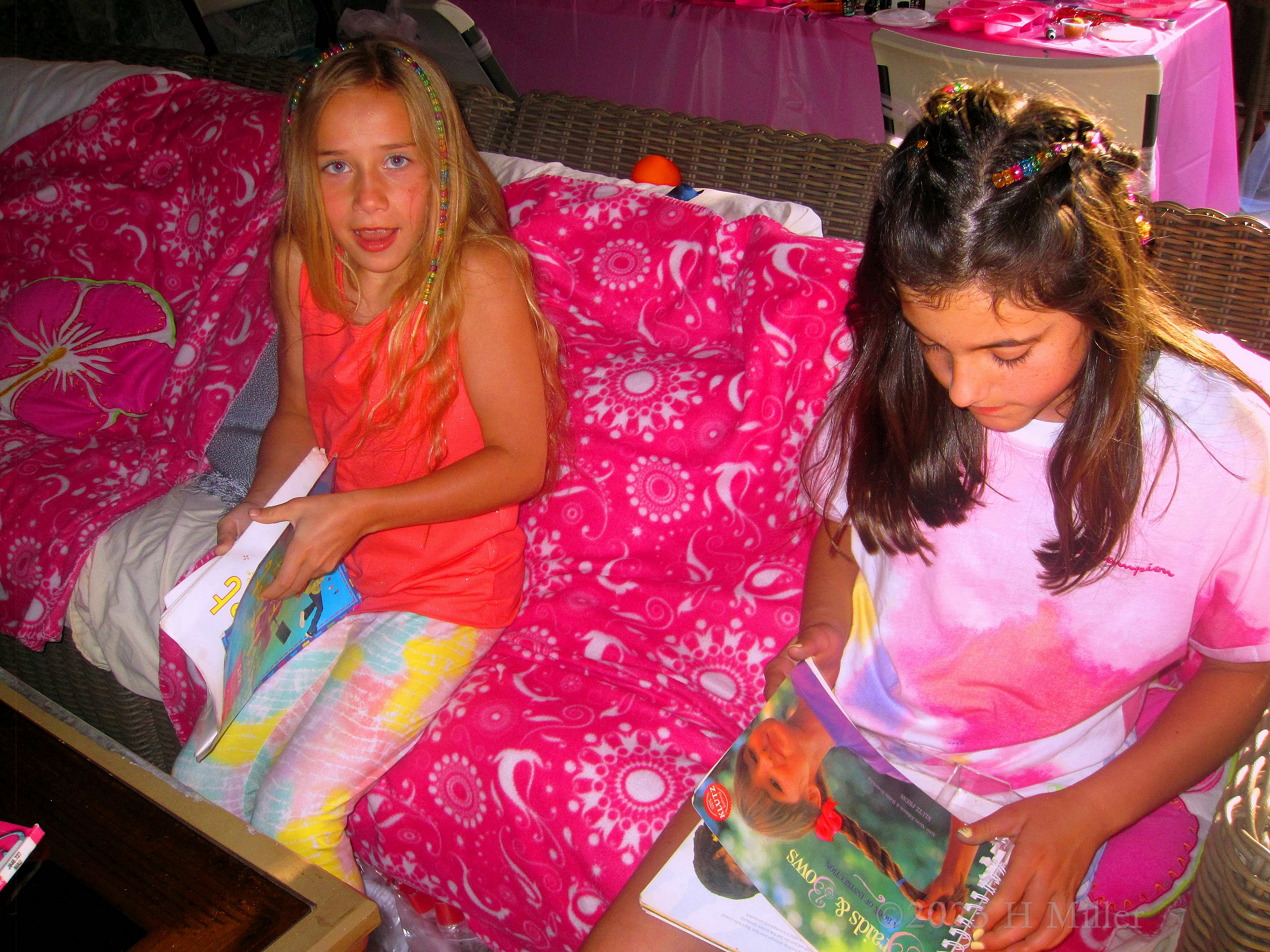 Laura's 9th Kids Spa Birthday Party Laura's 9th Kids Spa Birthday Party