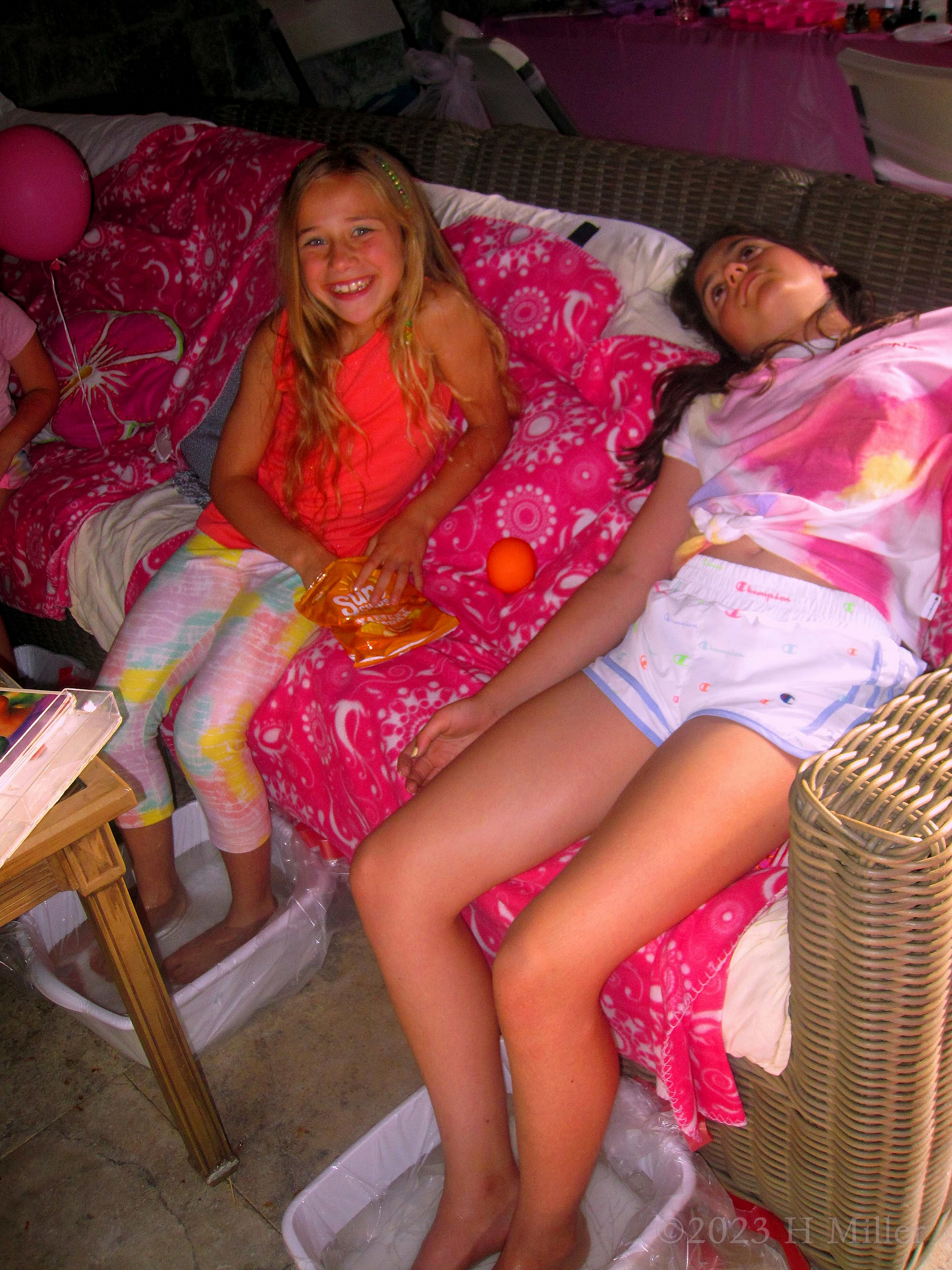 Laura's 9th Kids Spa Birthday Party Laura's 9th Kids Spa Birthday Party