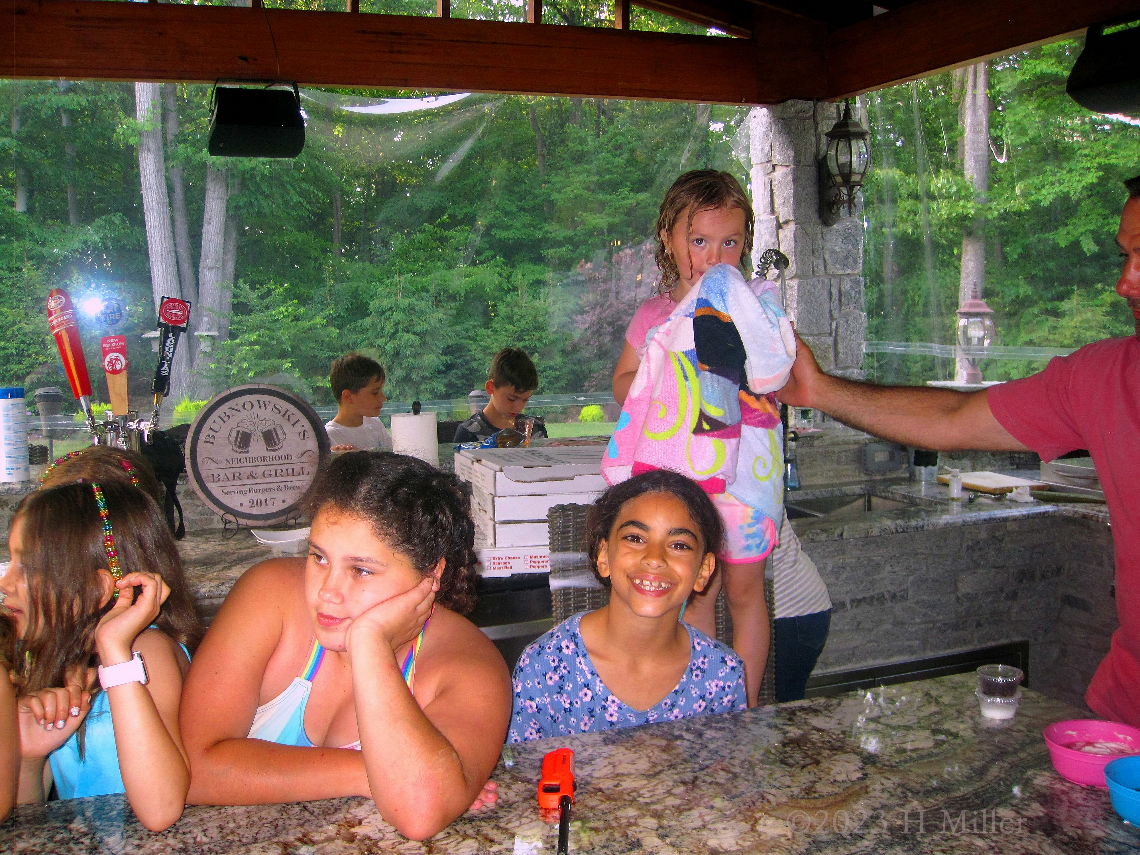 Laura's 9th Kids Spa Birthday Party Laura's 9th Kids Spa Birthday Party