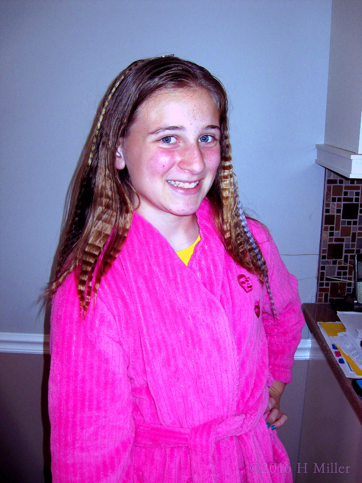 Looking Pleased With Her New Hairstyle! Looking Pleased With Her New Hairstyle!