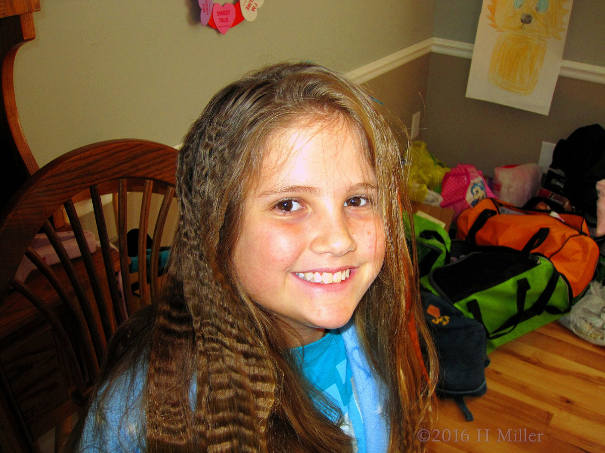 She Loves Her Home Girls Spa Hairstyle! She Loves Her Home Girls Spa Hairstyle!