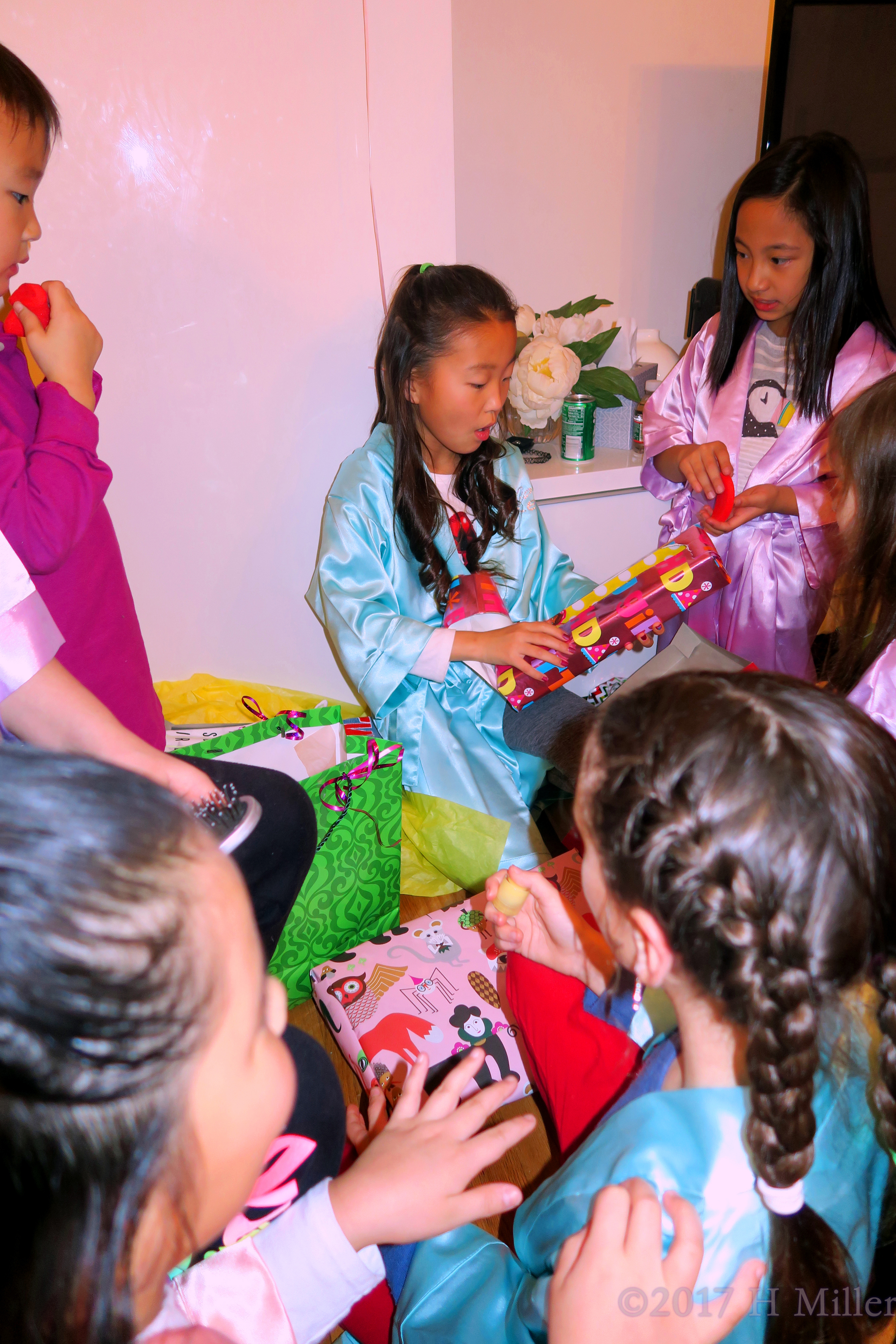 Cheerful Is What She Feels After So Many Birthday Presents! 4 Cheerful Is What She Feels After So Many Birthday Presents! 4