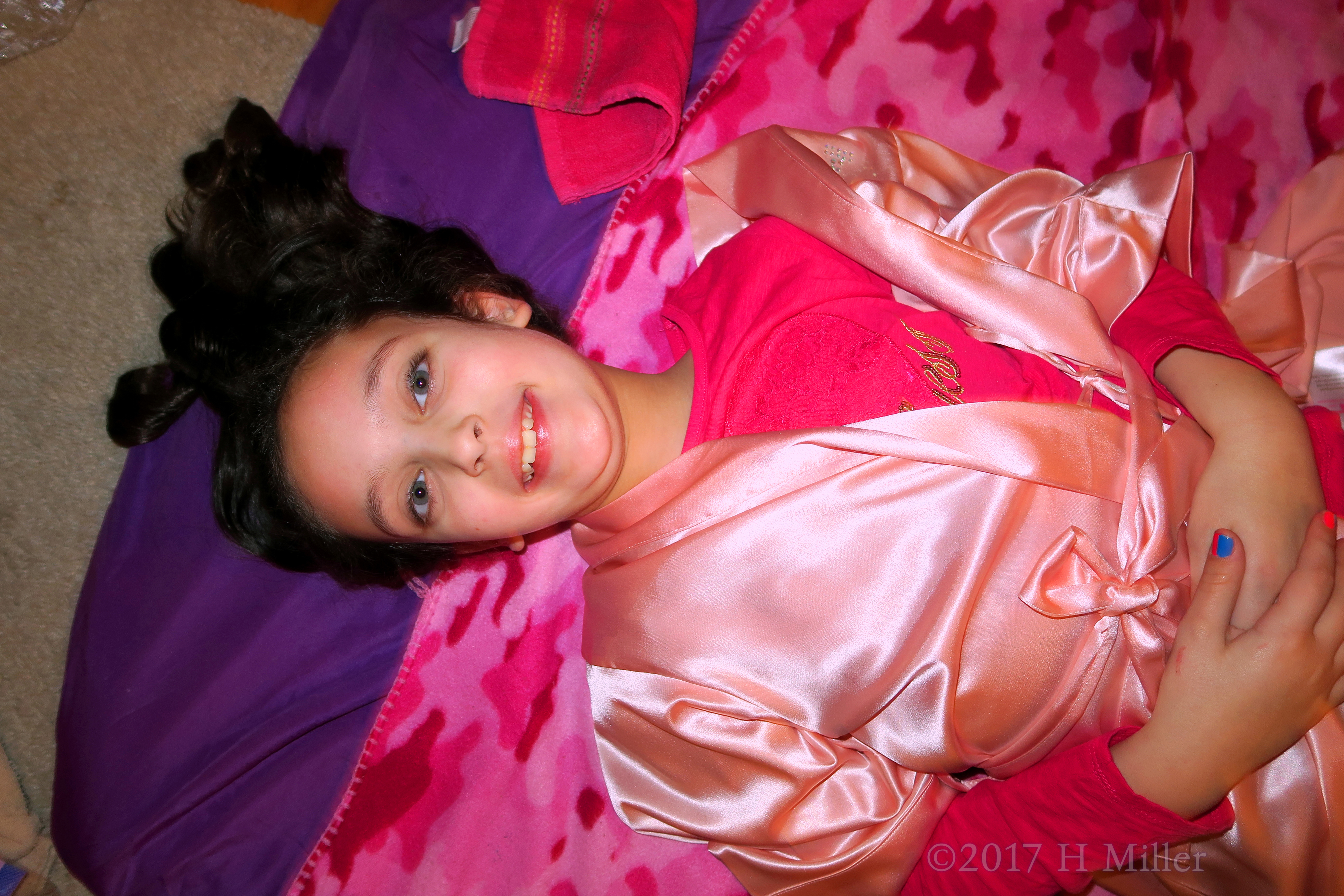 All Set For Her Relaxing Kids Facial. All Set For Her Relaxing Kids Facial.