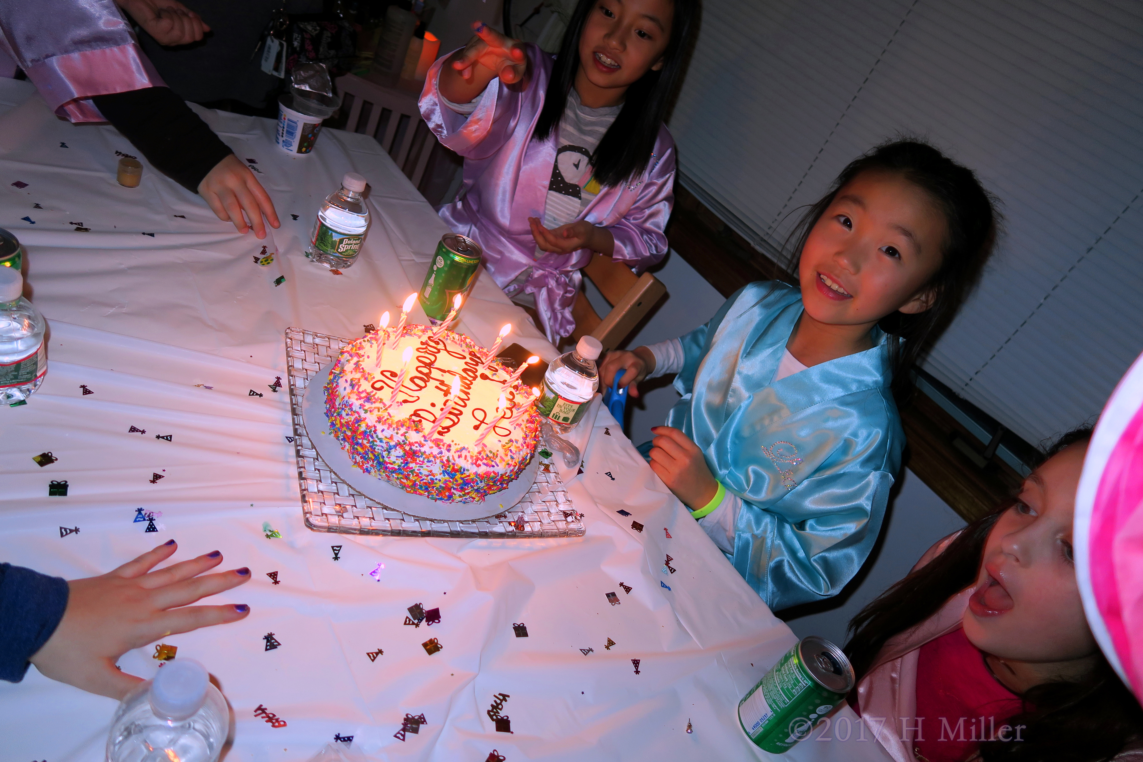 Big Delicious Birthday Cake For Lea, She's Delighted. 