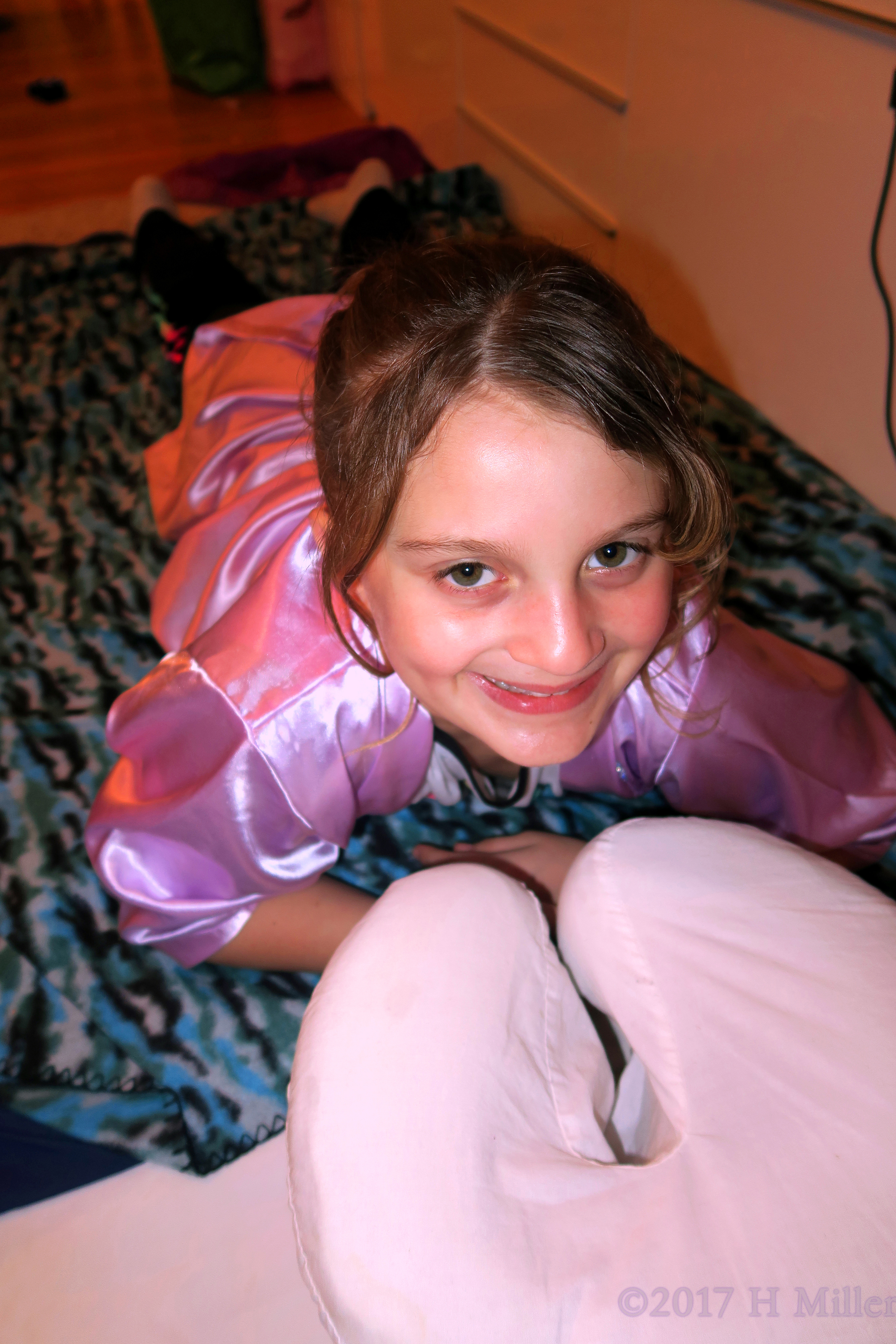 Kids Massage Setup, All Set To Begin. Kids Massage Setup, All Set To Begin.