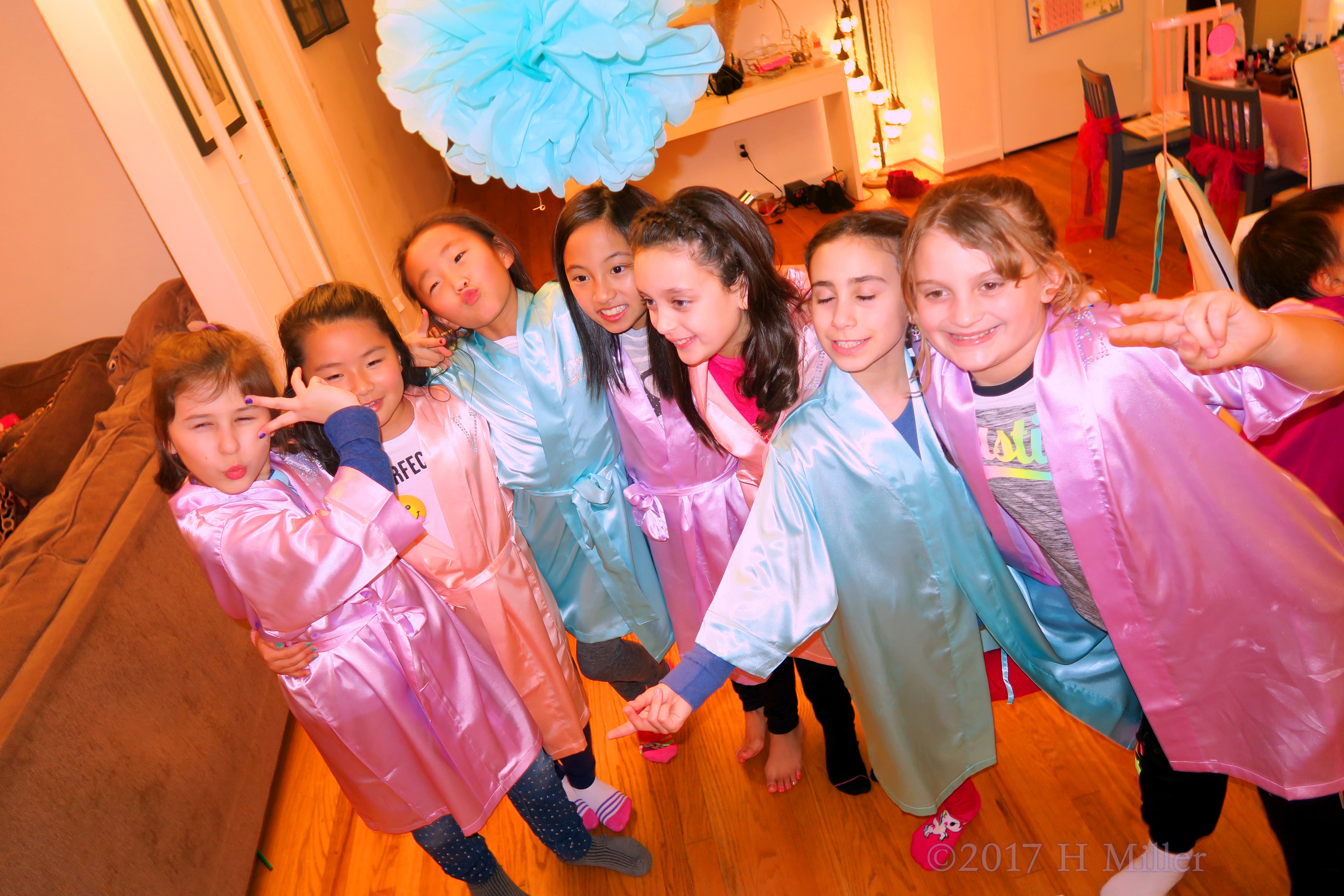 Spa Party Guests, All In A Single Frame. Spa Party Guests, All In A Single Frame.