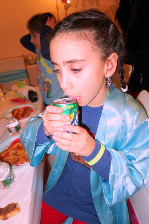 Having A Can Of Soft Drink! Having A Can Of Soft Drink!