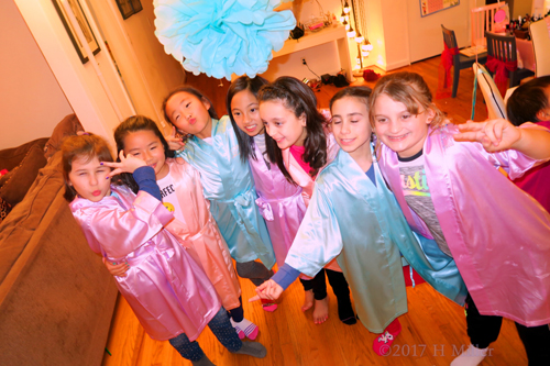 Spa Party Guests, All In A Single Frame. Spa Party Guests, All In A Single Frame.