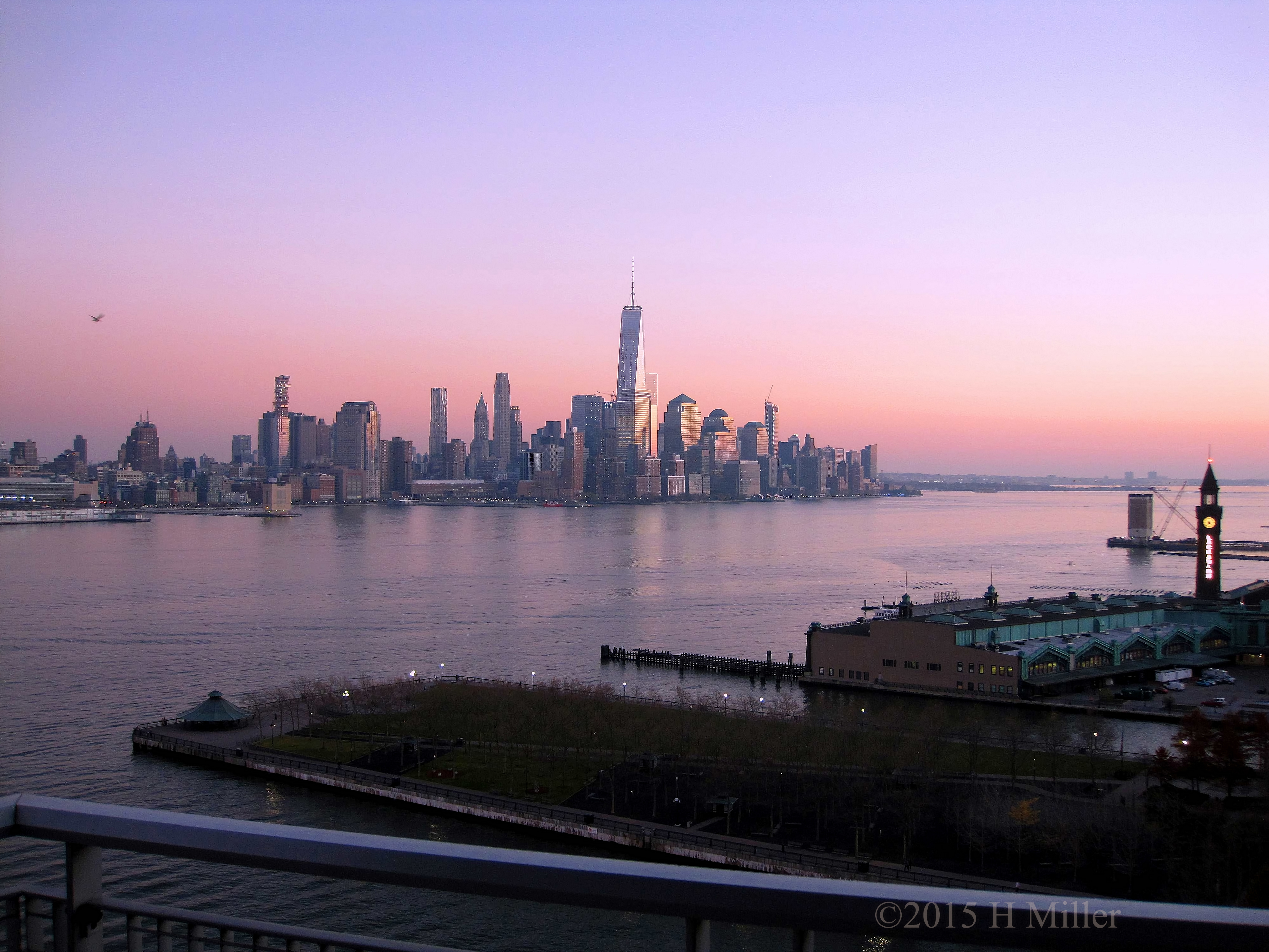 The Freedom Tower At Twilight. The Freedom Tower At Twilight.