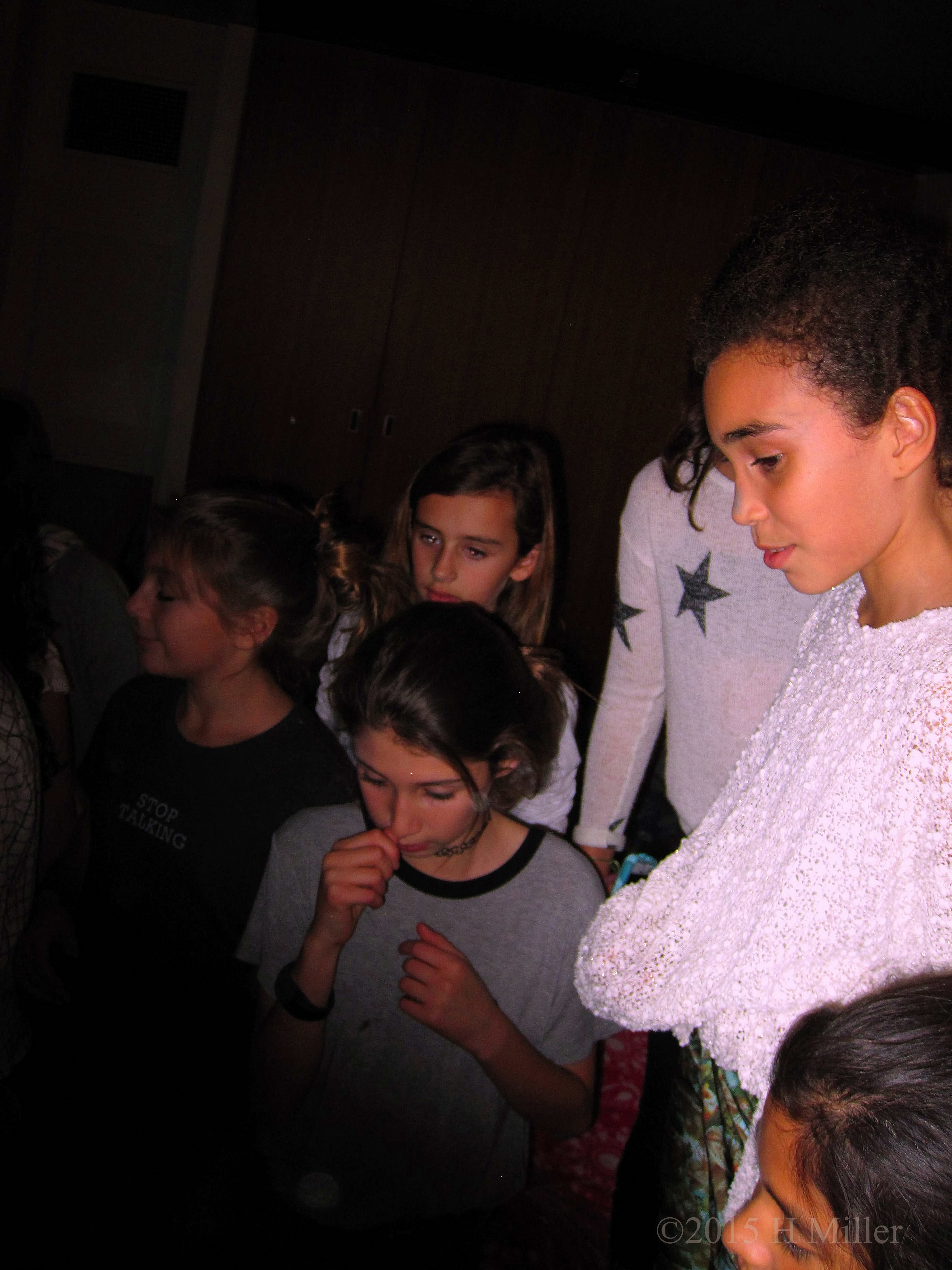 The Girls Still Waiting For Their Spa Party Robes! The Girls Still Waiting For Their Spa Party Robes!