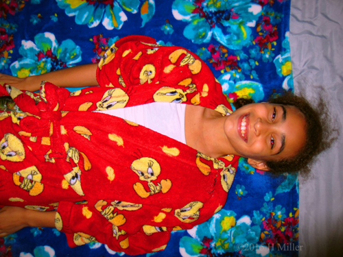 Ready To Begin Her Facial. Ready To Begin Her Facial.