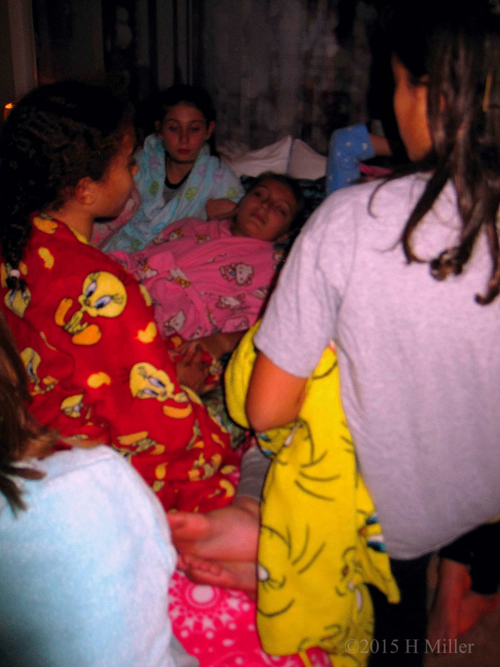 Reclining And Enjoying The Spa Party Vibe. Reclining And Enjoying The Spa Party Vibe.