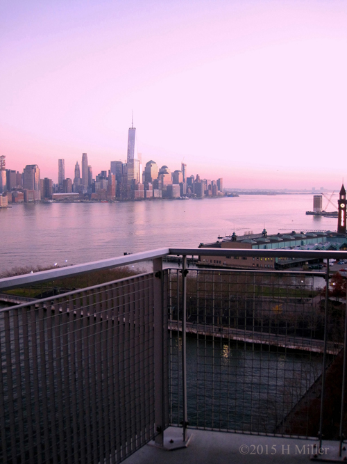 Setting Sun Over NYC As Seen From Hoboken NJ Setting Sun Over NYC As Seen From Hoboken NJ