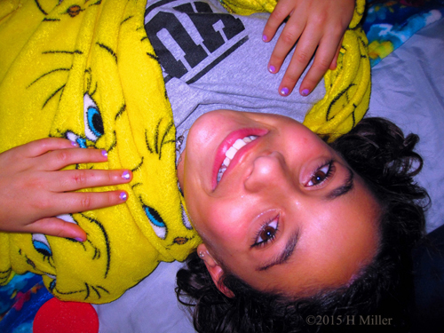 Another Girl's Skin Looking Squeaky Clean And Smooth After The Facial Activity At Leah's Hotel Spa Party. Another Girl's Skin Looking Squeaky Clean And Smooth After The Facial Activity At Leah's Hotel Spa Party.