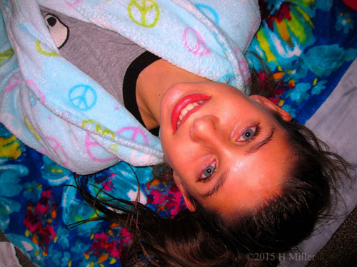 Another Shiny Faced Girl, Smiling After Her Kids Facial Treatment! Another Shiny Faced Girl, Smiling After Her Kids Facial Treatment!