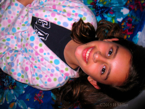 Happy To Begin The Facial. Happy To Begin The Facial.