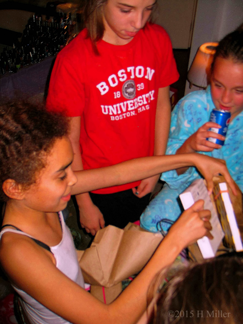 Opening Gifts. Opening Gifts.