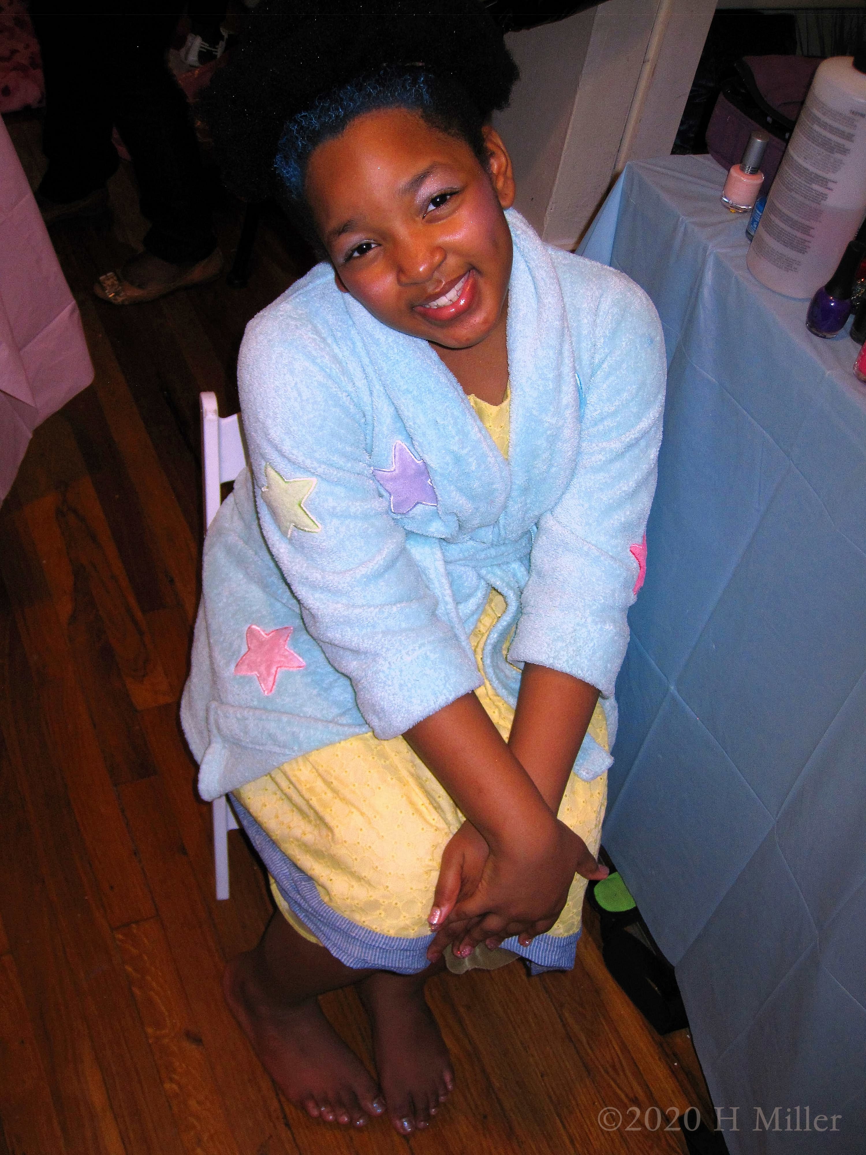 Lilah's 9th Kids Spa Birthday Party At Home Gallery 1 
