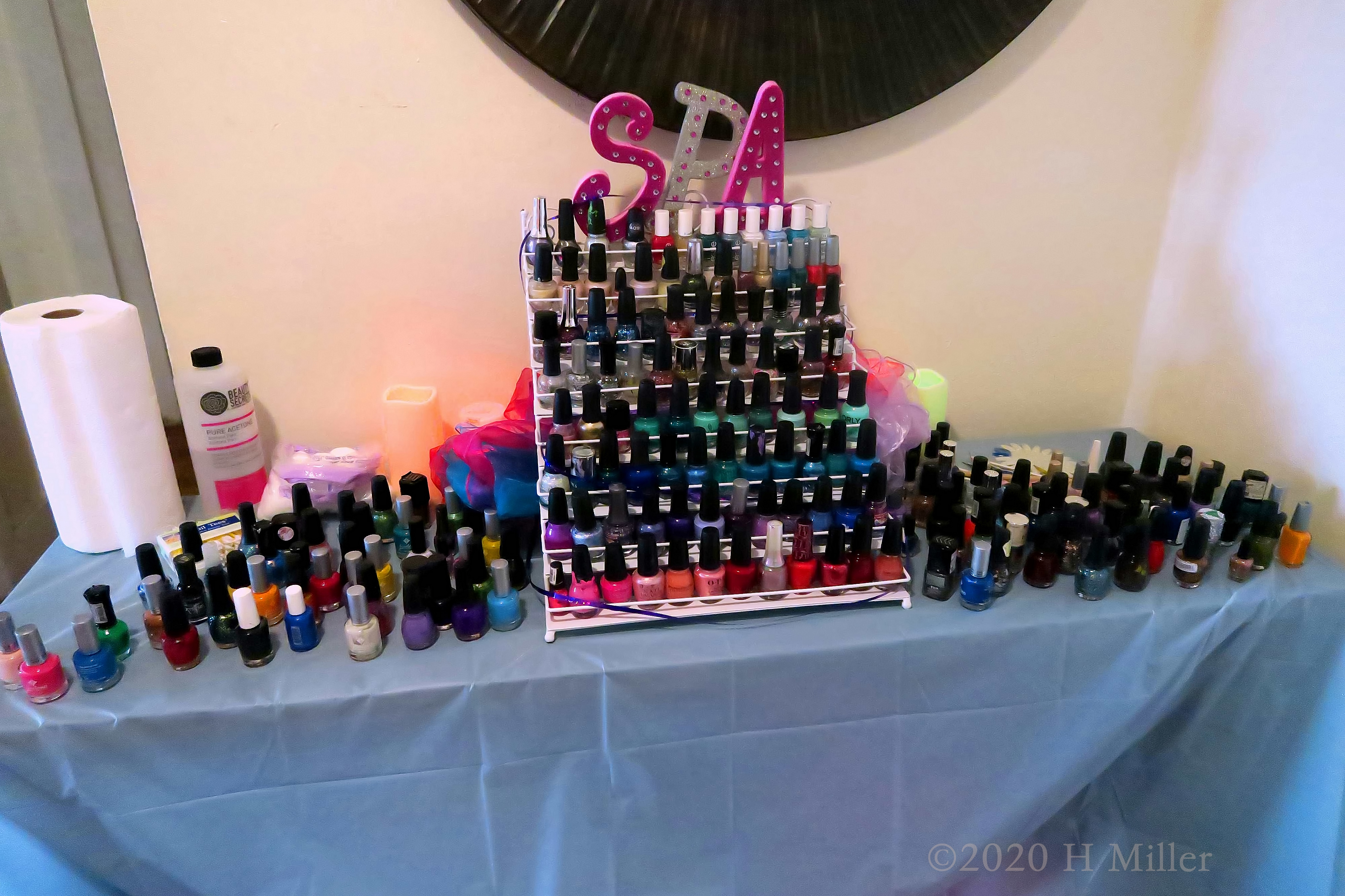 Lilah's 9th Kids Spa Birthday Party At Home Gallery 1 