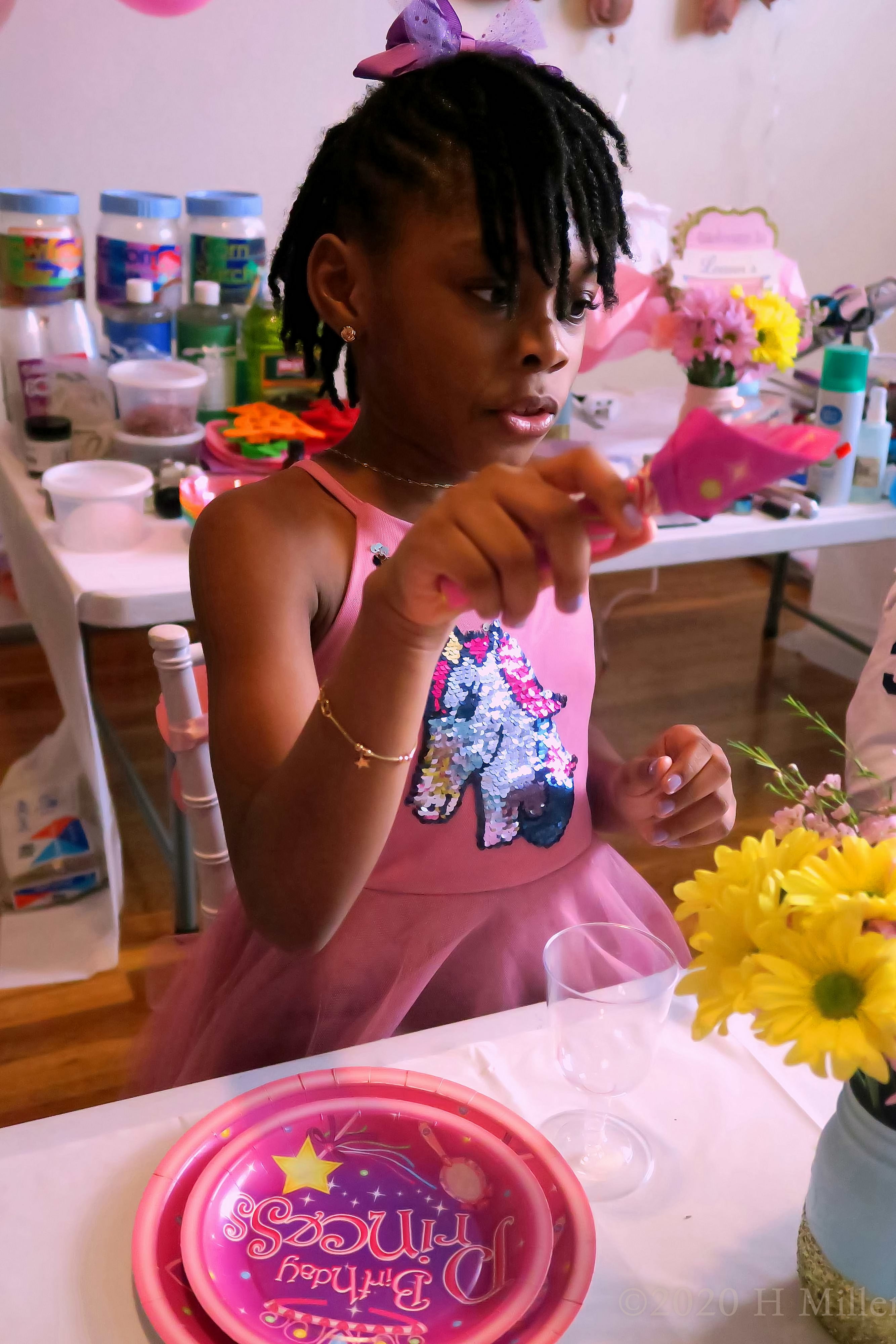 Lilah's 9th Kids Spa Birthday Party At Home Gallery 1 