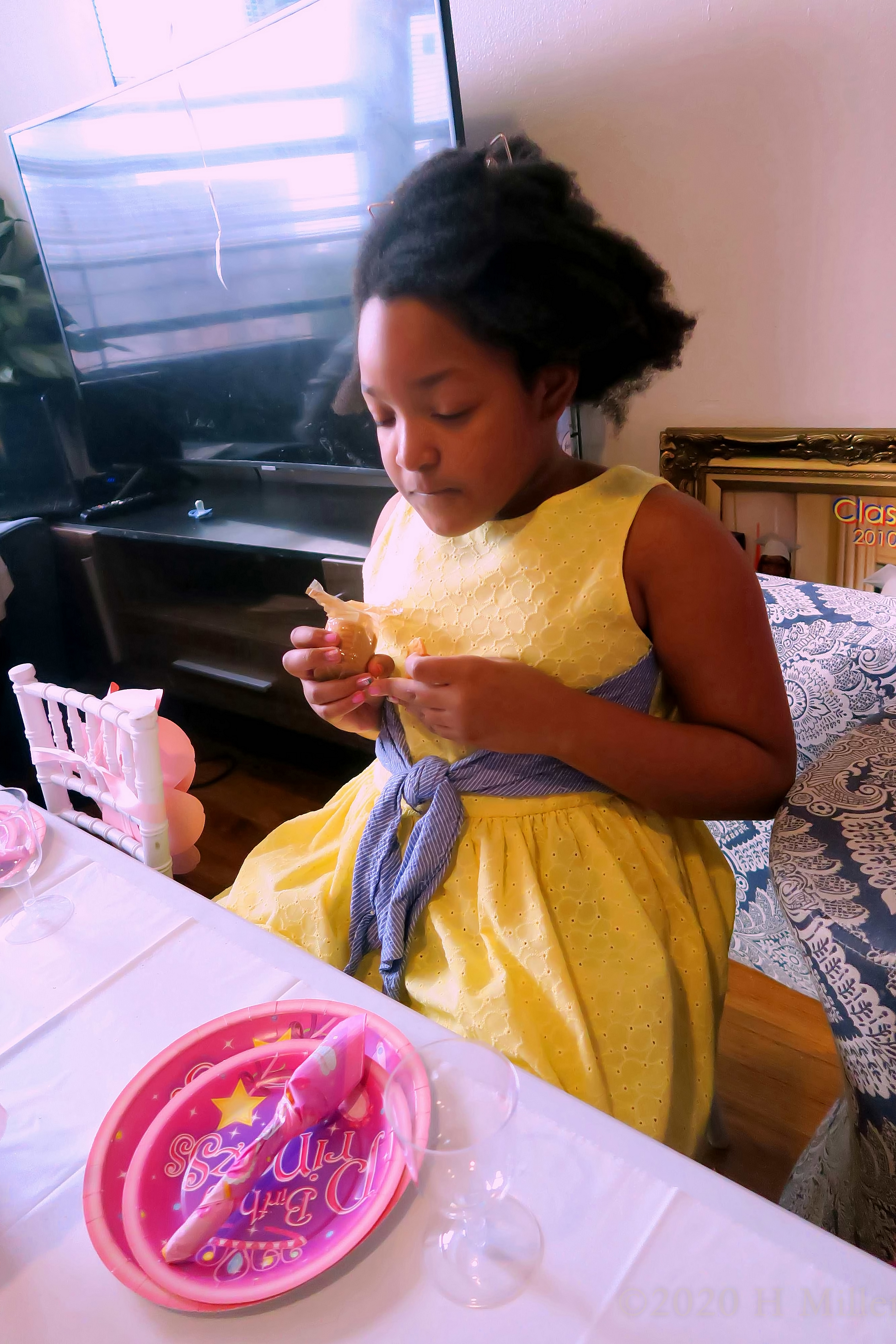 Lilah's 9th Kids Spa Birthday Party At Home Gallery 1 