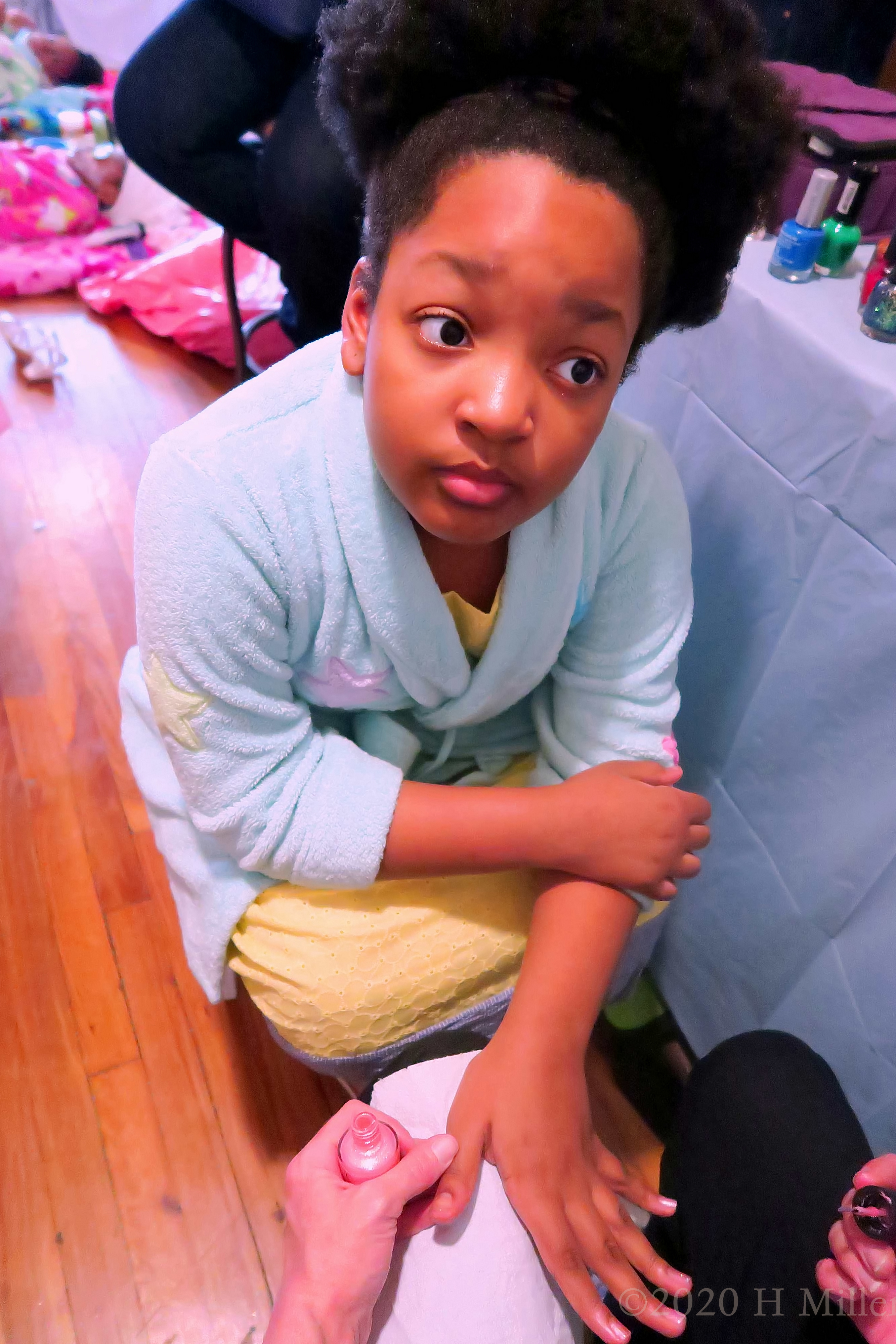 Lilah's 9th Kids Spa Birthday Party At Home Gallery 1 