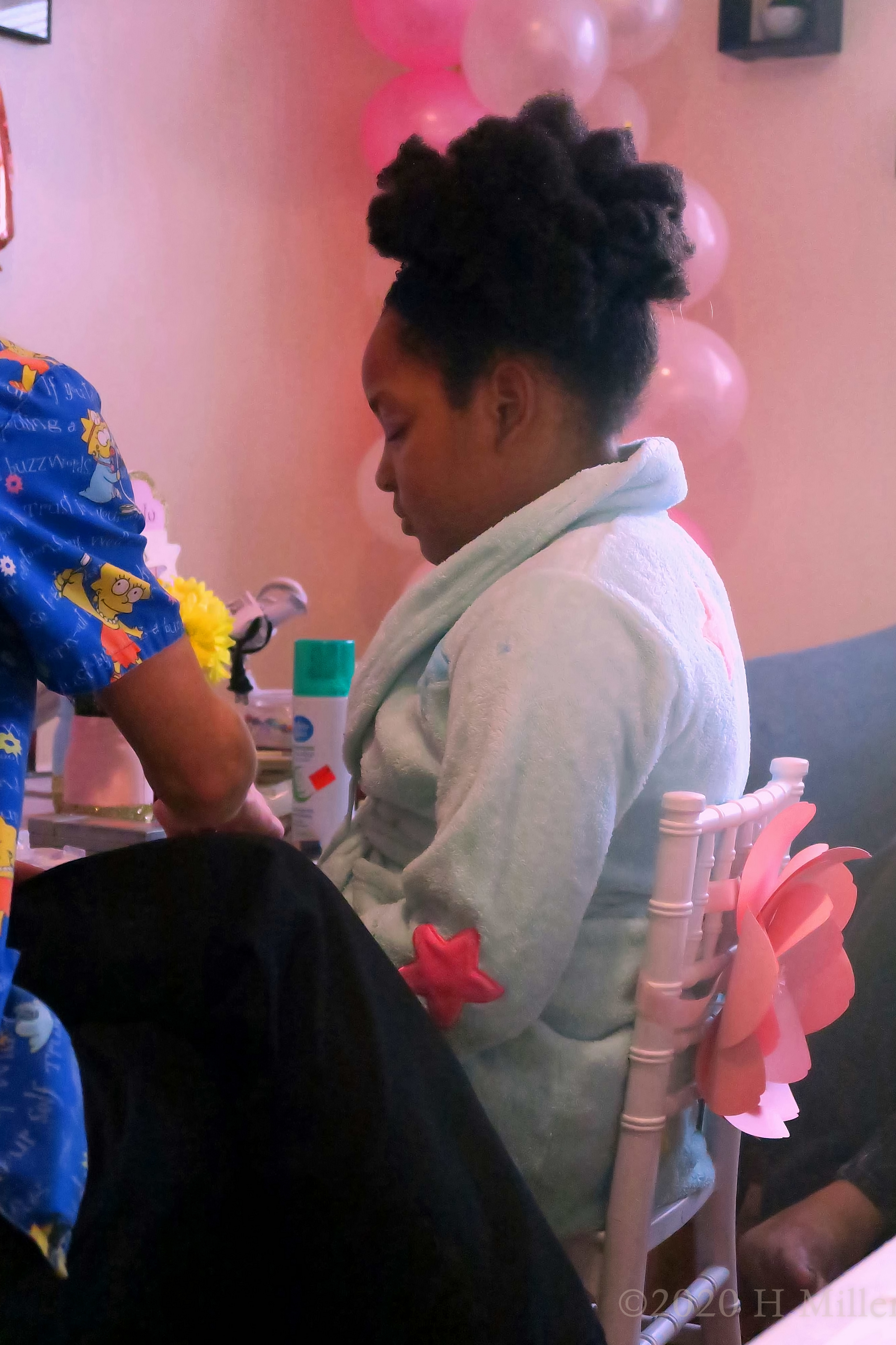 Lilah's 9th Kids Spa Birthday Party At Home Gallery 1 