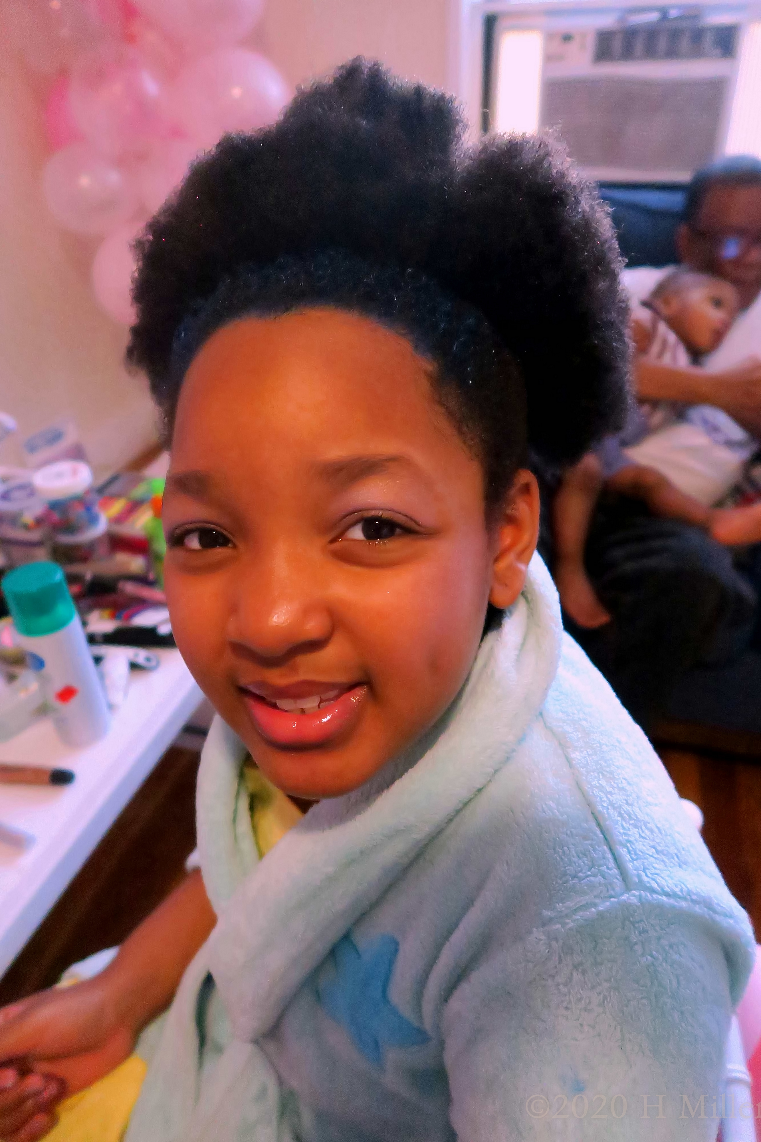 Lilah's 9th Kids Spa Birthday Party At Home Gallery 1 