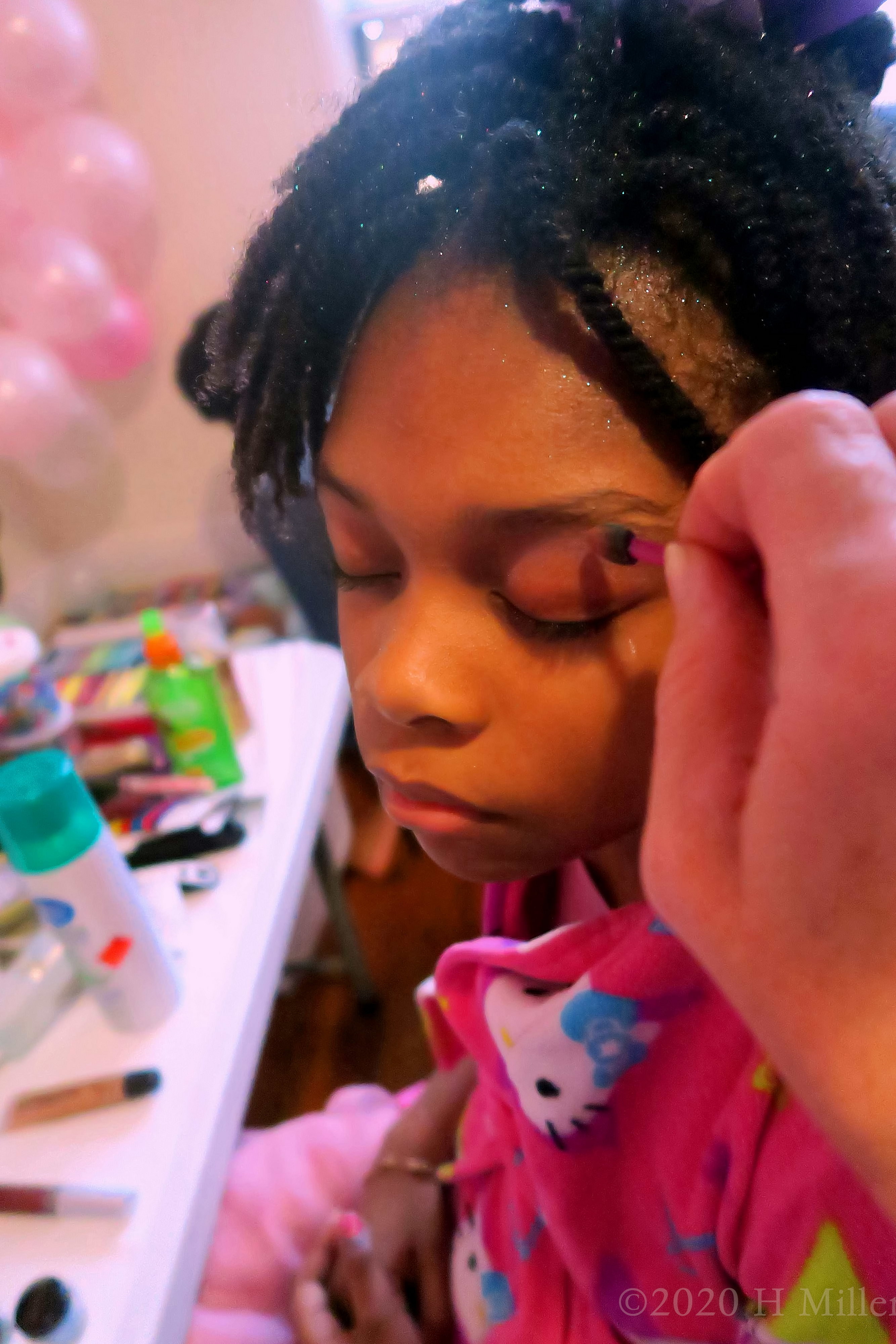 Lilah's 9th Kids Spa Birthday Party At Home Gallery 1 