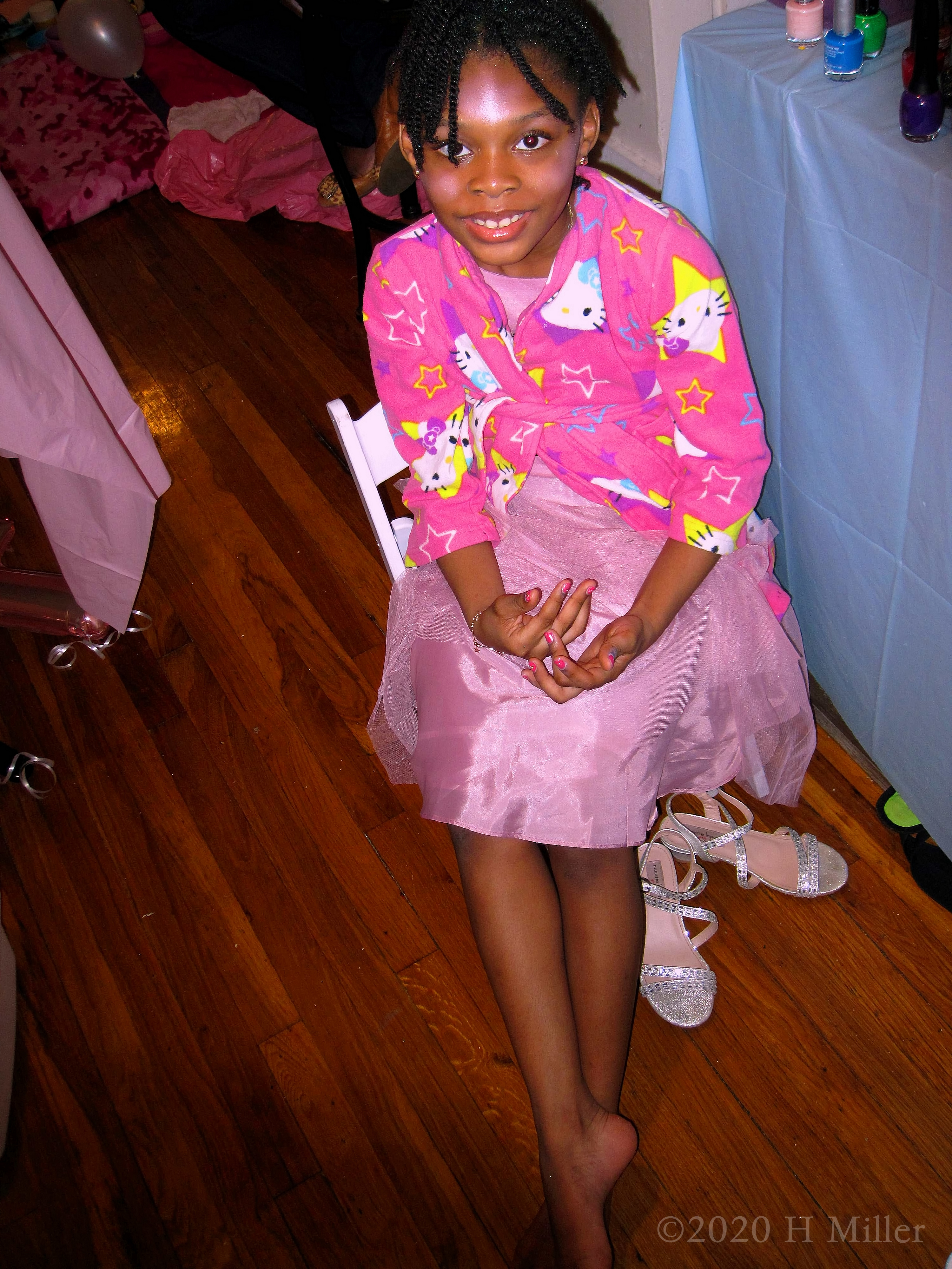 Lilah's 9th Kids Spa Birthday Party At Home Gallery 1