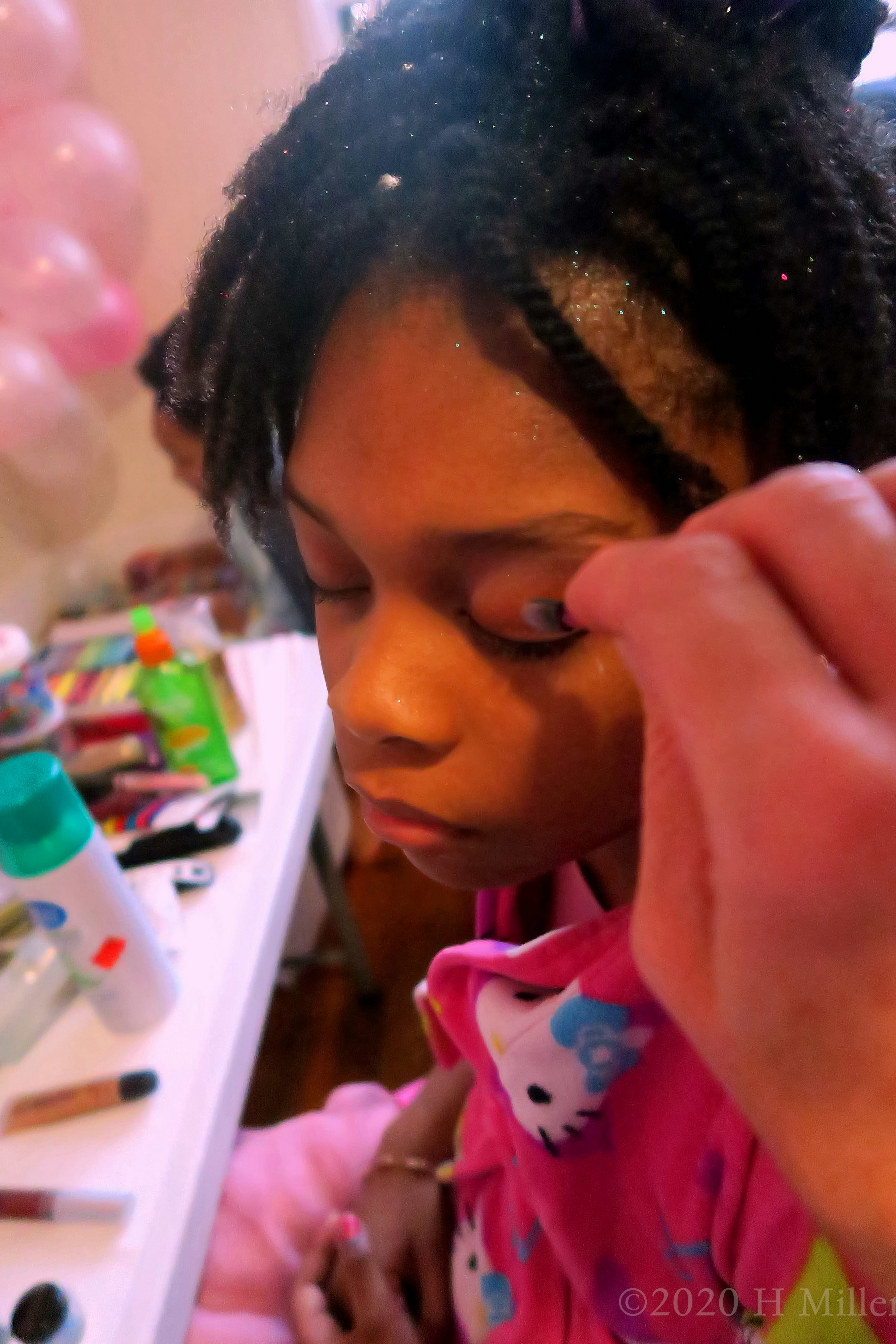 Lilah's 9th Kids Spa Birthday Party At Home Gallery 2